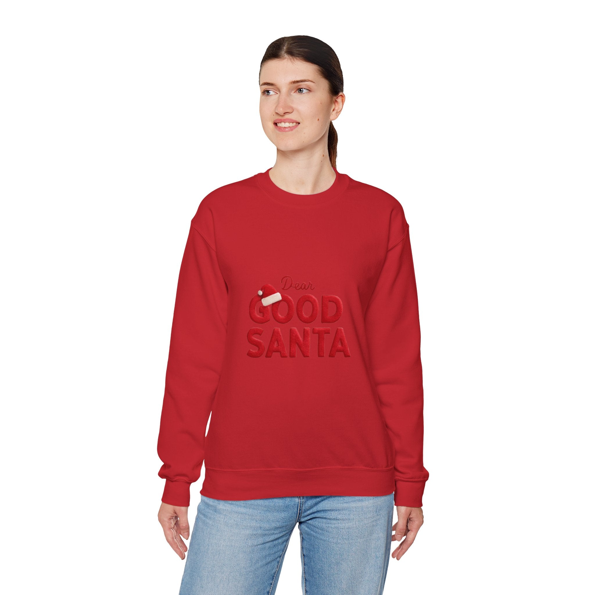 Dear Good Santa Christmas Sweatshirt