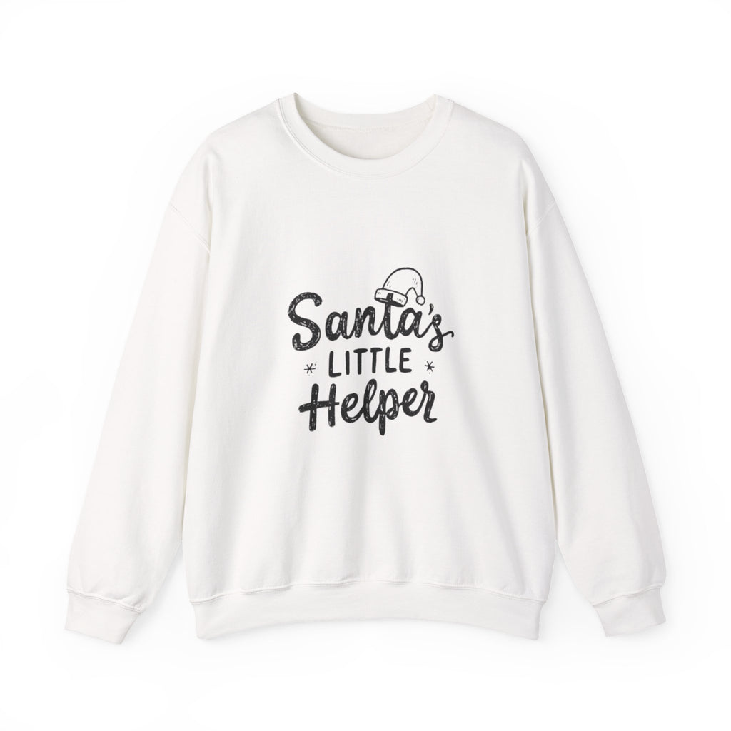 Santa's Little Helper Sweatshirt – Holiday Crewneck for Kids & Family