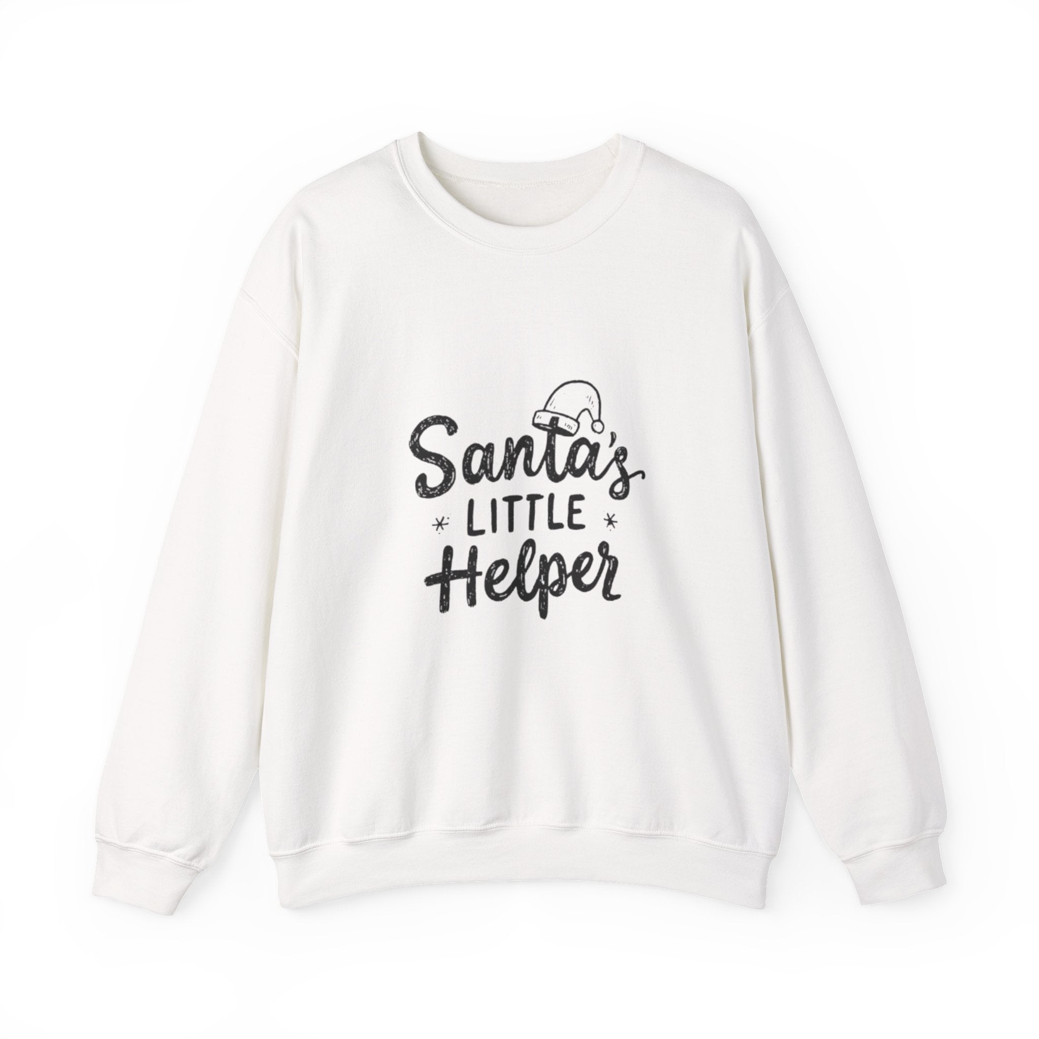 Santa's Little Helper Sweatshirt – Holiday Crewneck for Kids & Family