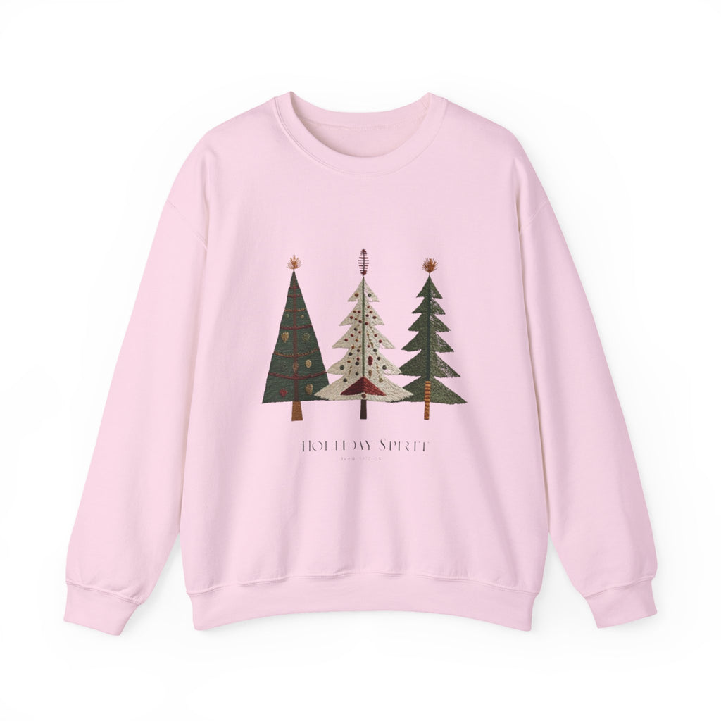 Christmas Tree Trio Sweatshirt – Joy to My Soul Holiday Crewneck