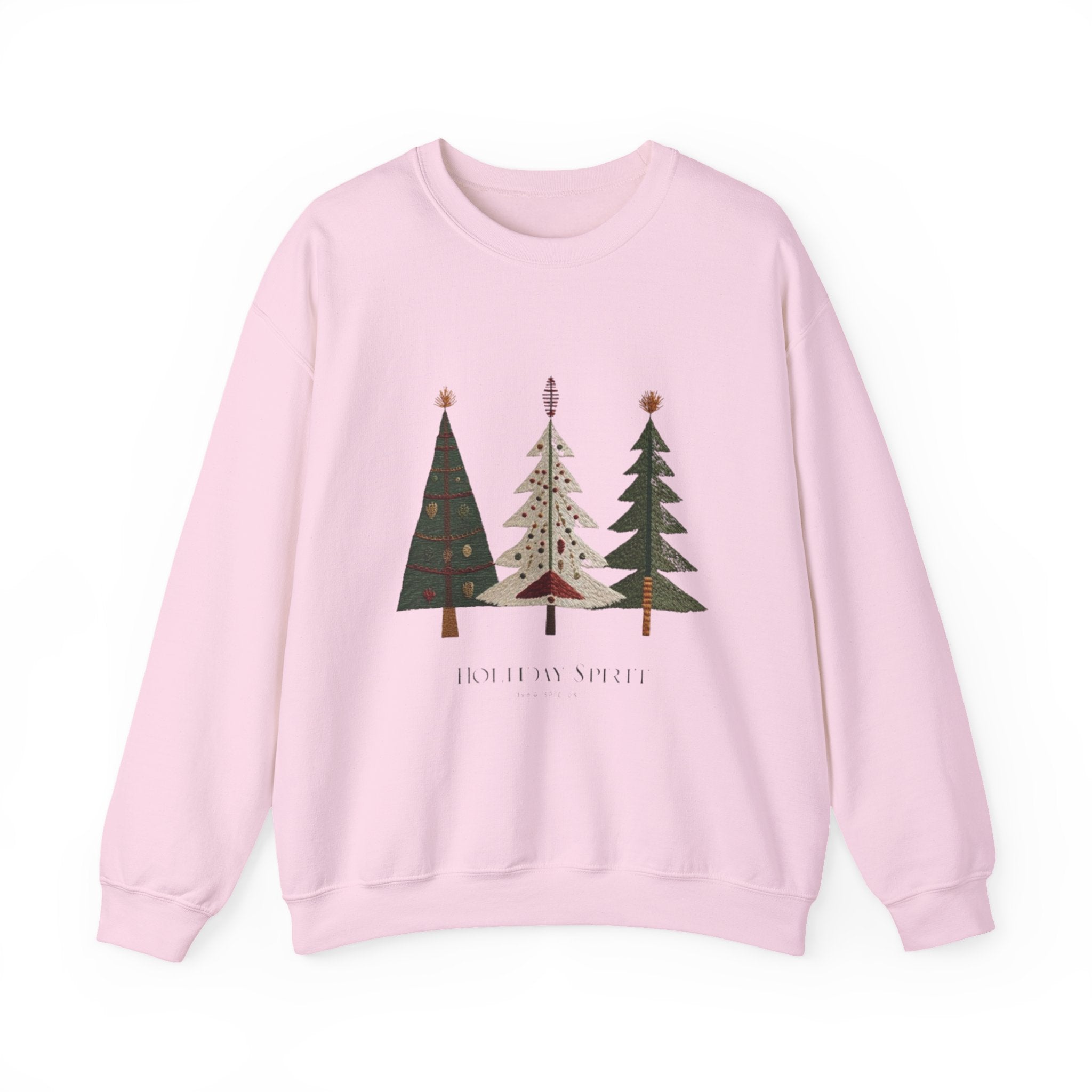 Christmas Tree Trio Sweatshirt – Joy to My Soul Holiday Crewneck