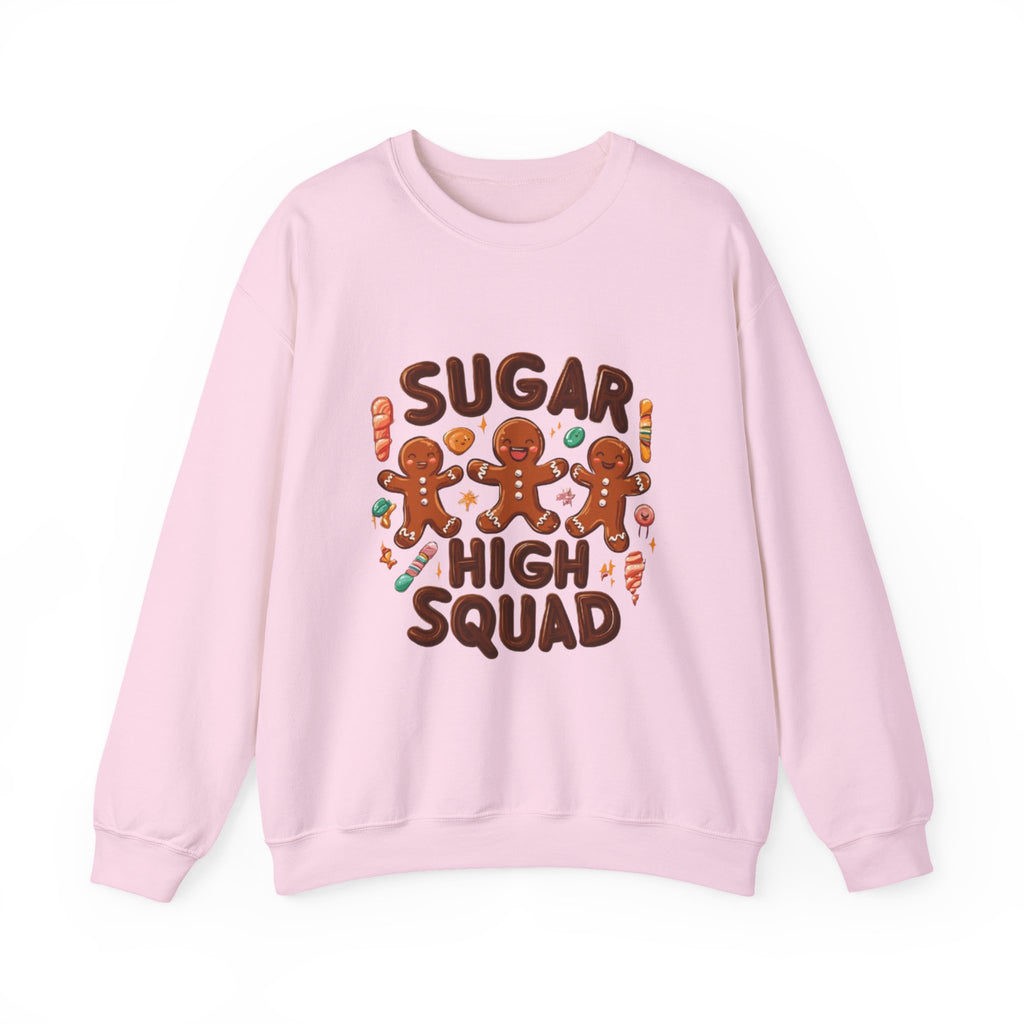 Sugar High Squad Sweatshirt — Cute Gingerbread Holiday Crewneck