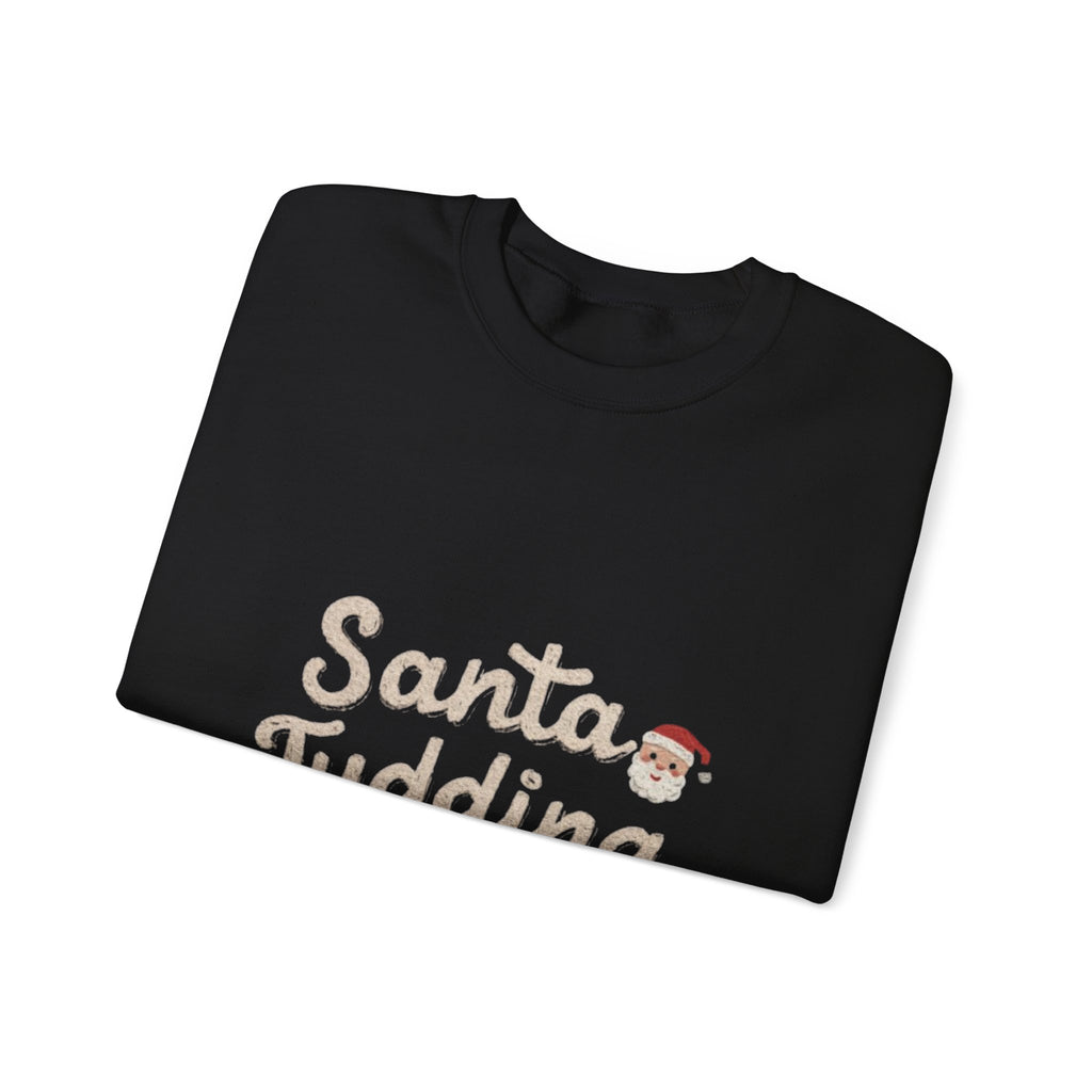 Santa Judging Stop Me Sweatshirt — Funny Christmas Crewneck