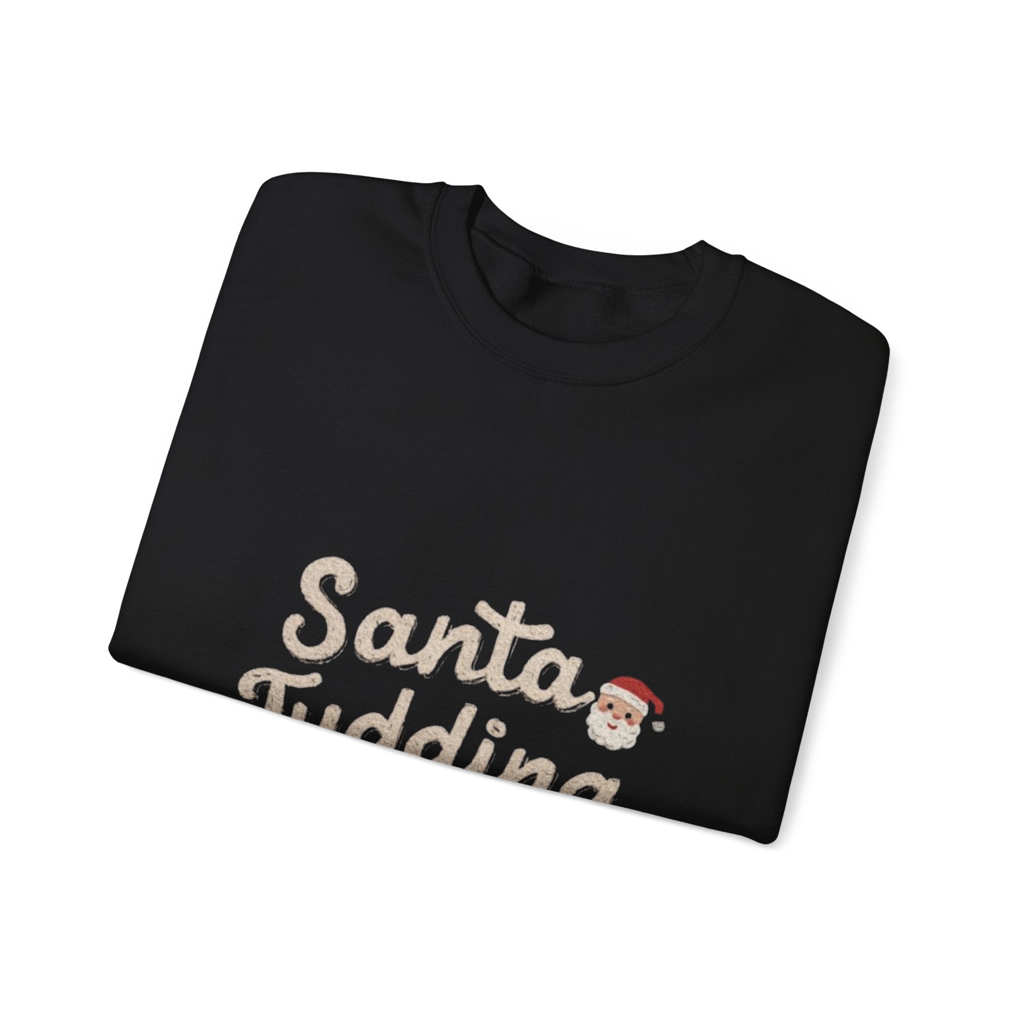 Santa Judging Stop Me Sweatshirt — Funny Christmas Crewneck