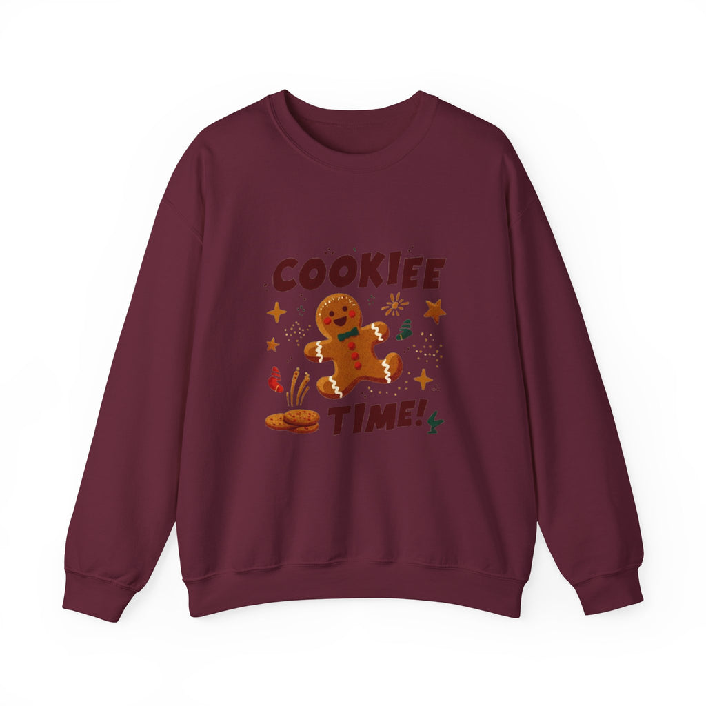 Cookie Time Sweatshirt — Gingerbread Holiday Crewneck