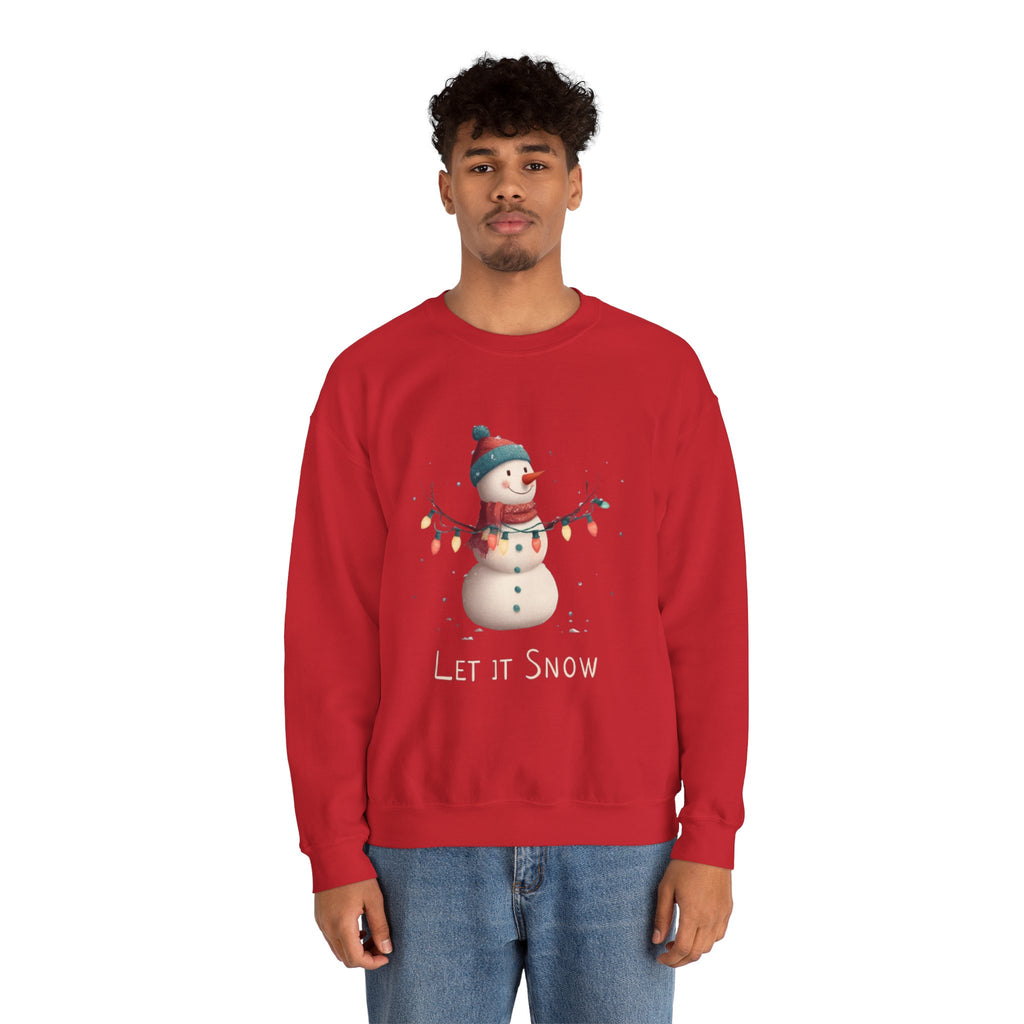 Let It Snow Snowman Sweatshirt