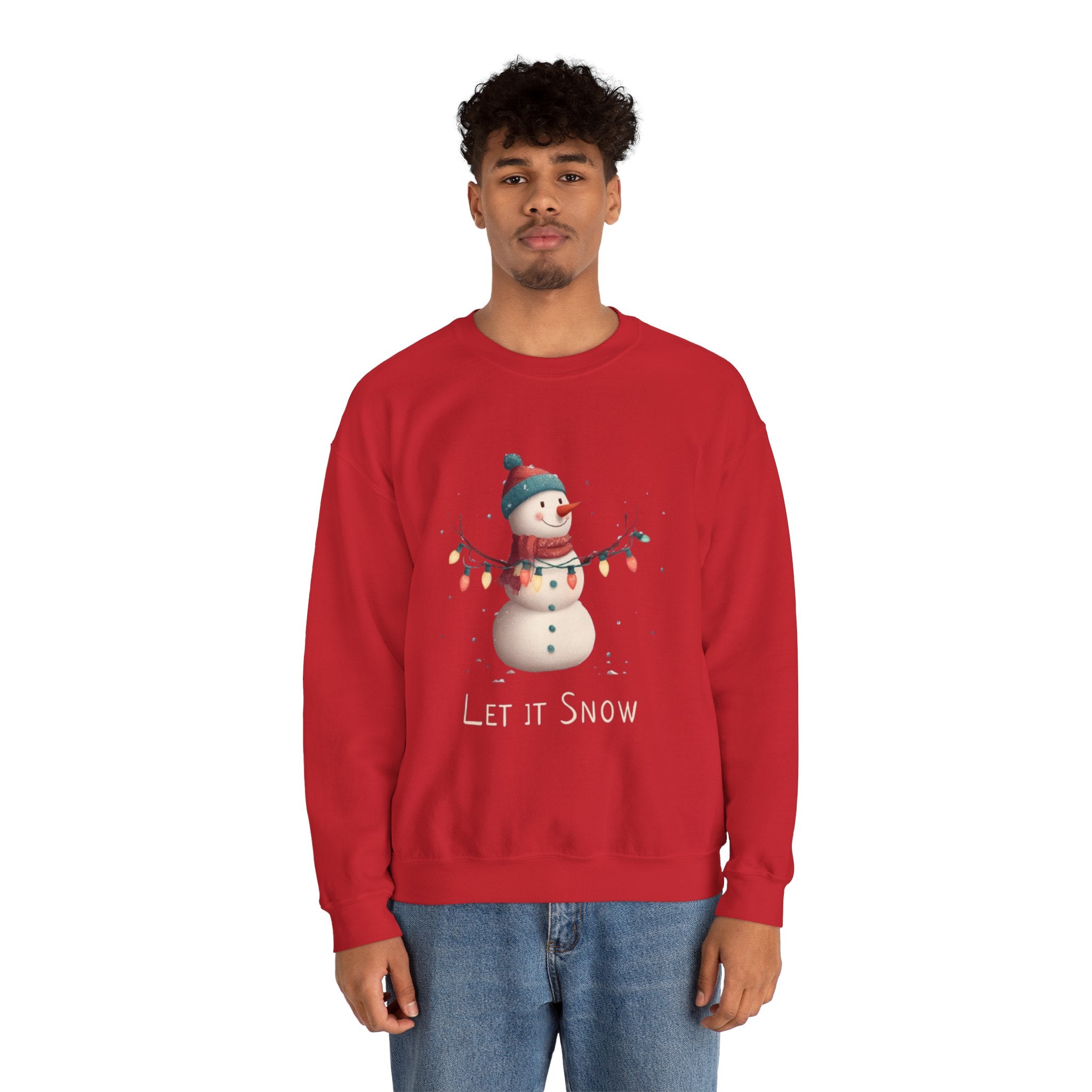 Let It Snow Snowman Sweatshirt