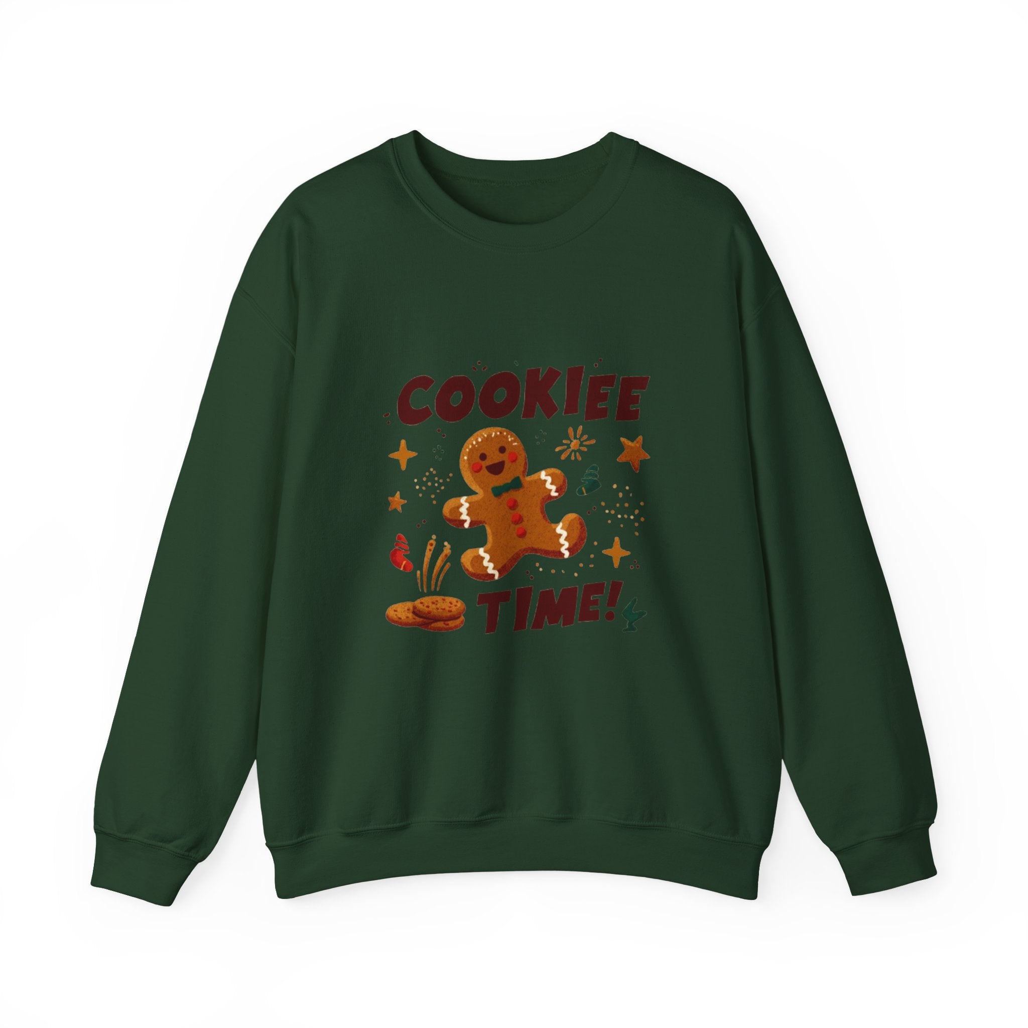 Cookie Time Sweatshirt — Gingerbread Holiday Crewneck