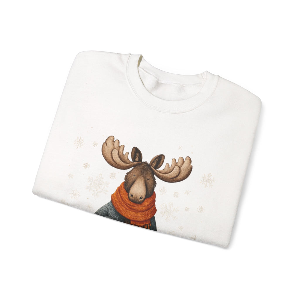 Cozy Vibes Moose Sweatshirt