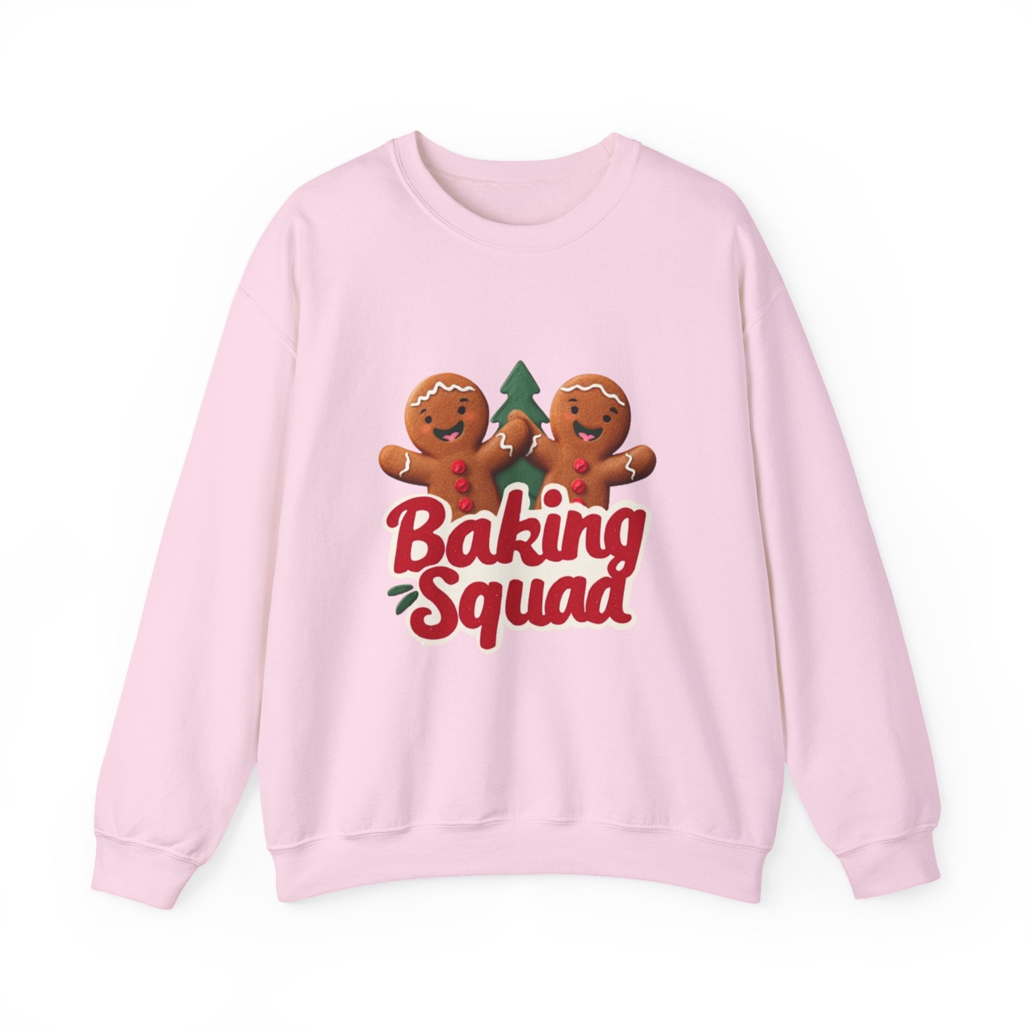 Baking Squad Sweatshirt — Cute Gingerbread Holiday Crewneck