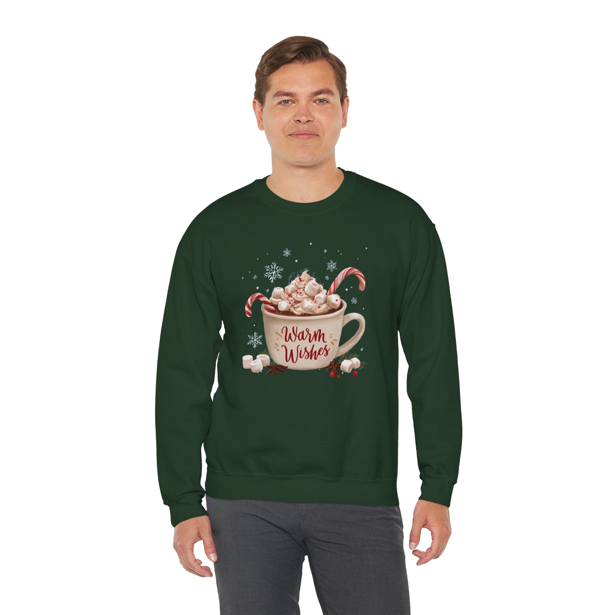 Cozy Hot Cocoa 'Warm Wishes' Sweatshirt