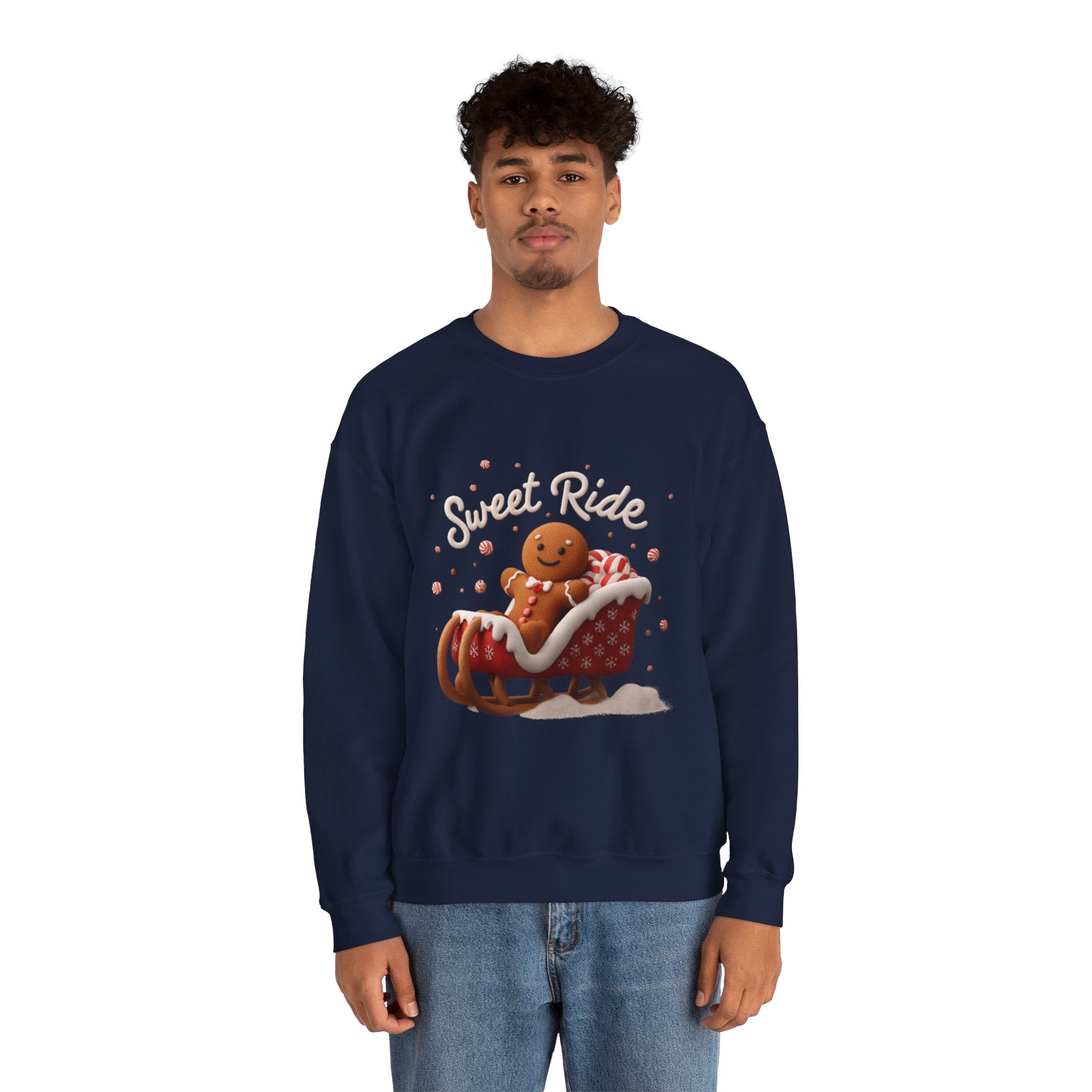 Gingerbread 'Sweet Ride' Crewneck Sweatshirt