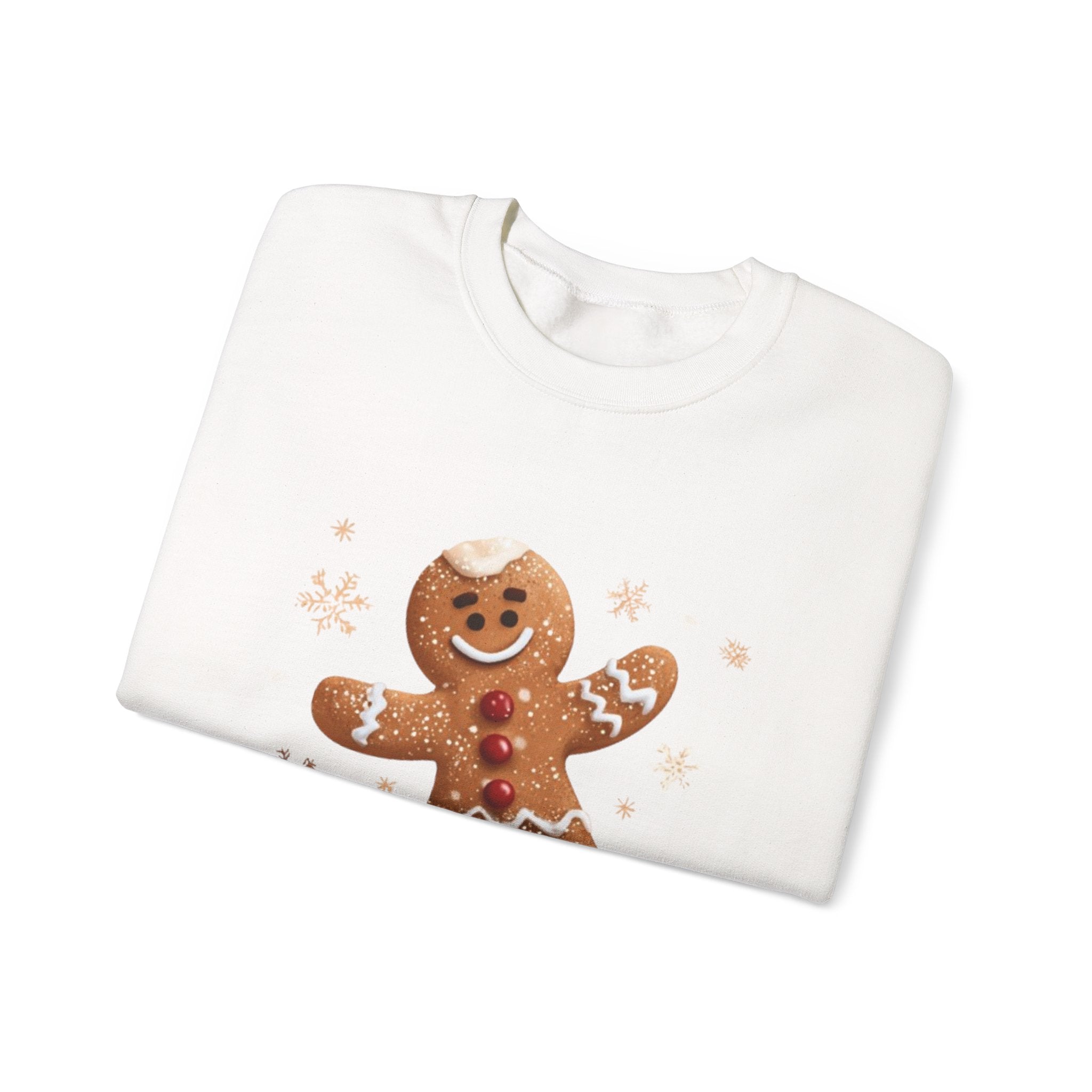 Gingerbread 'Frosted' Holiday Sweatshirt — Cute Christmas Cookie Crewneck