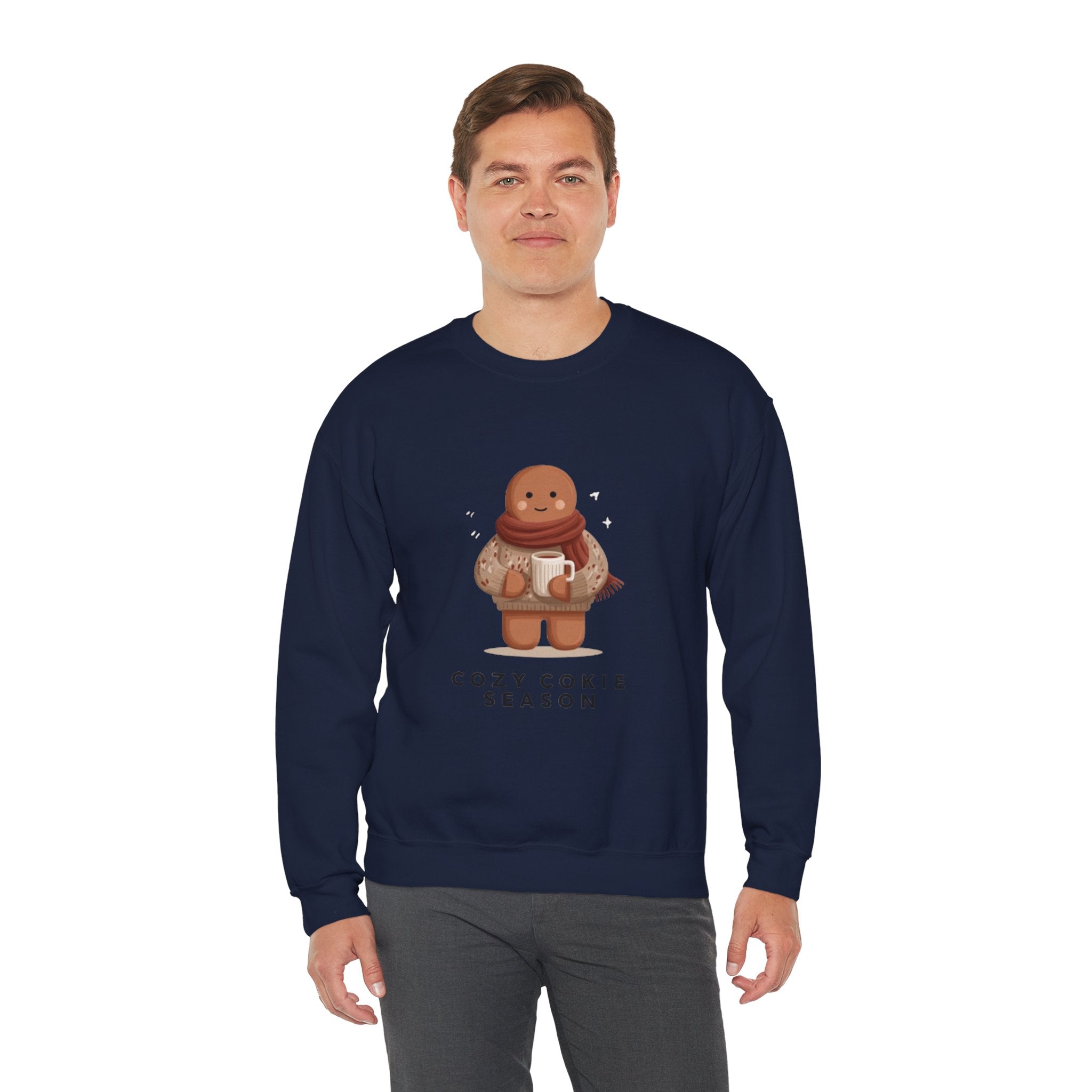 Gingerbread 'Cozy Cookie Season' Crewneck Sweatshirt