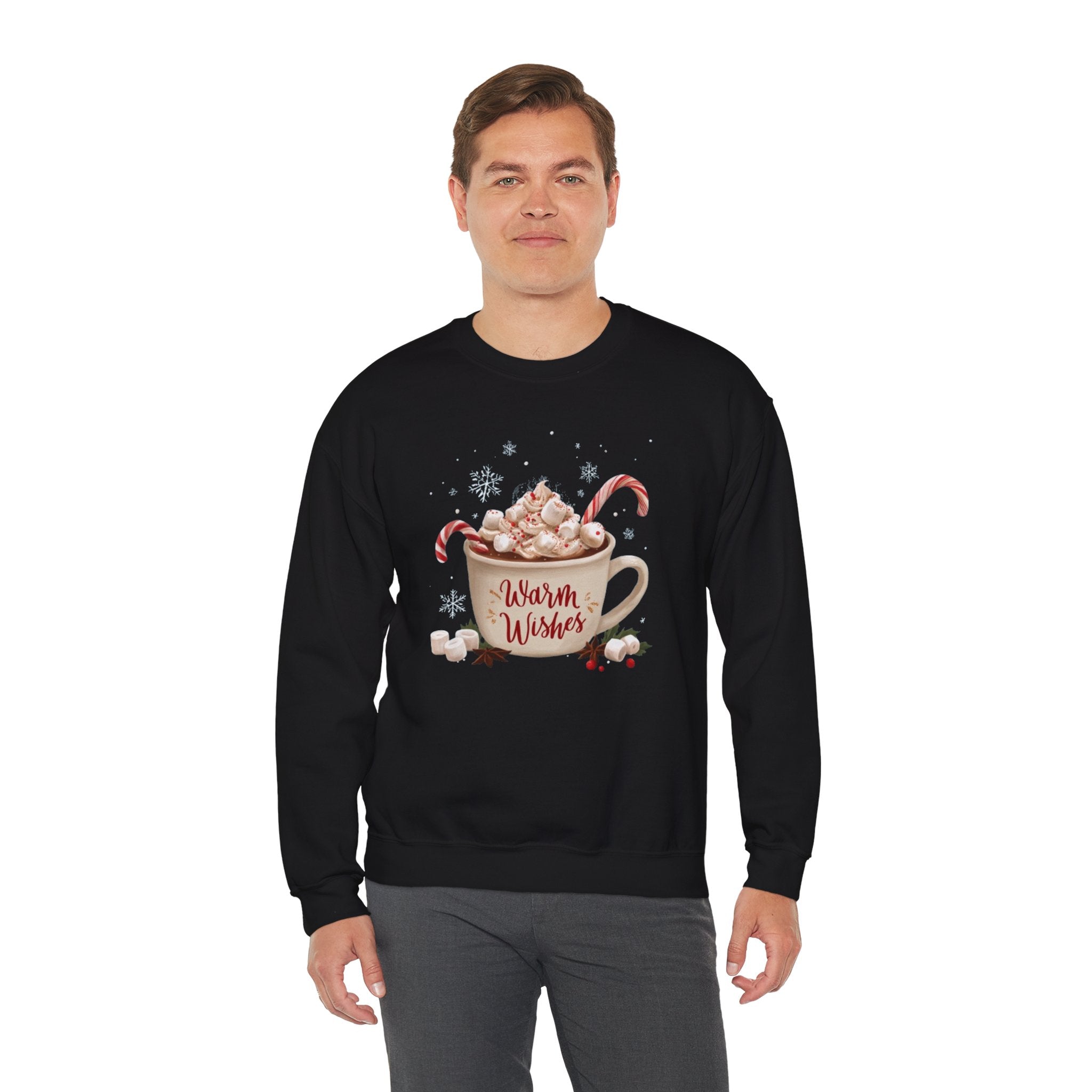 Cozy Hot Cocoa 'Warm Wishes' Sweatshirt