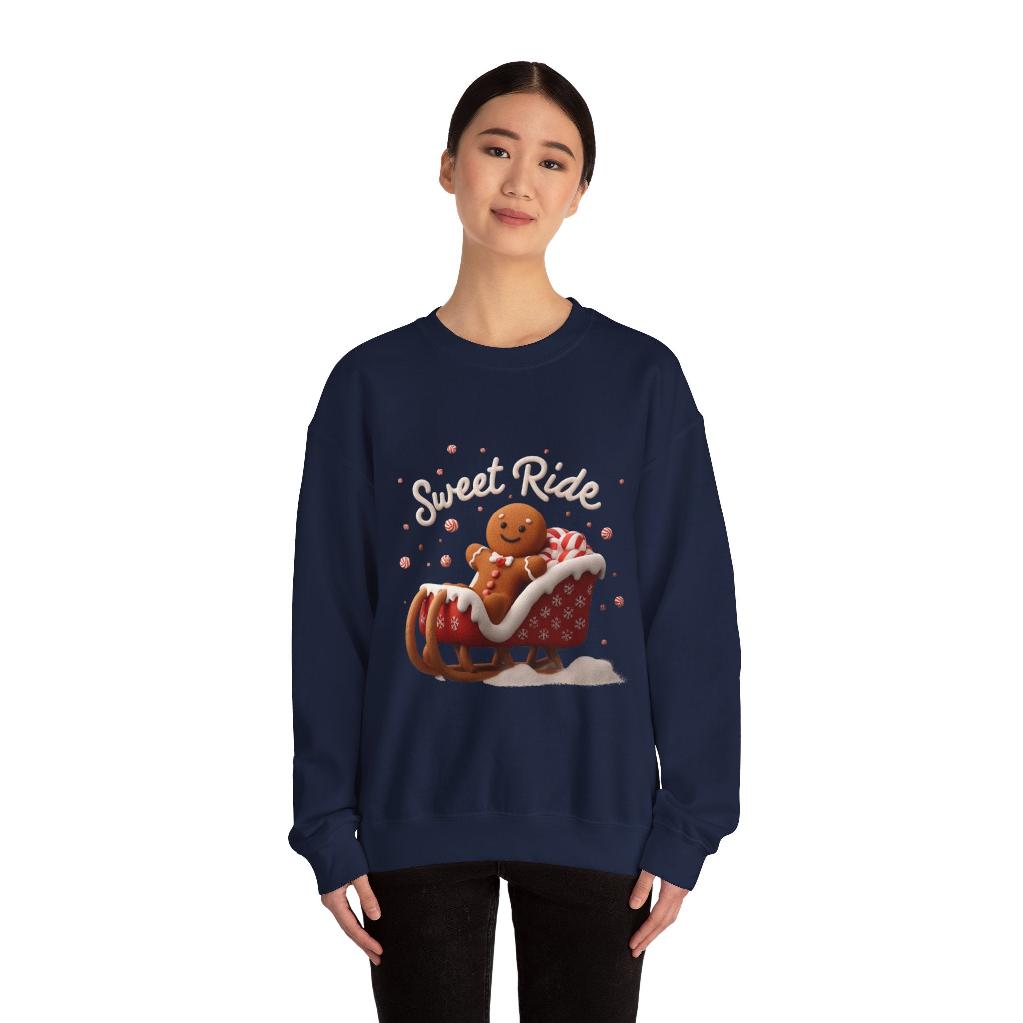 Gingerbread 'Sweet Ride' Crewneck Sweatshirt