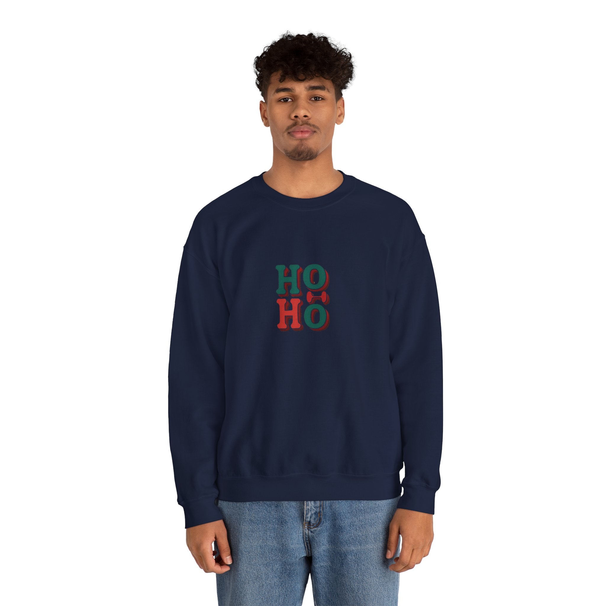 Ho Ho Christmas Sweatshirt — Festive Holiday Crewneck