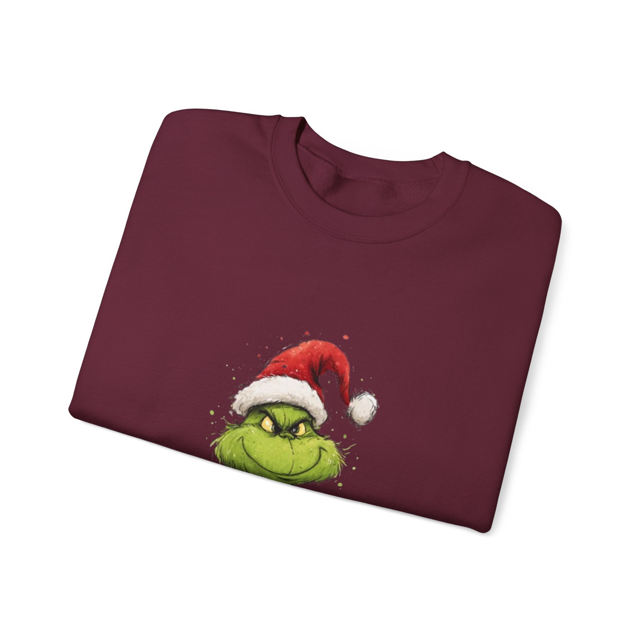 Grinch Santa 'Ho. Ho.' Crewneck Sweatshirt