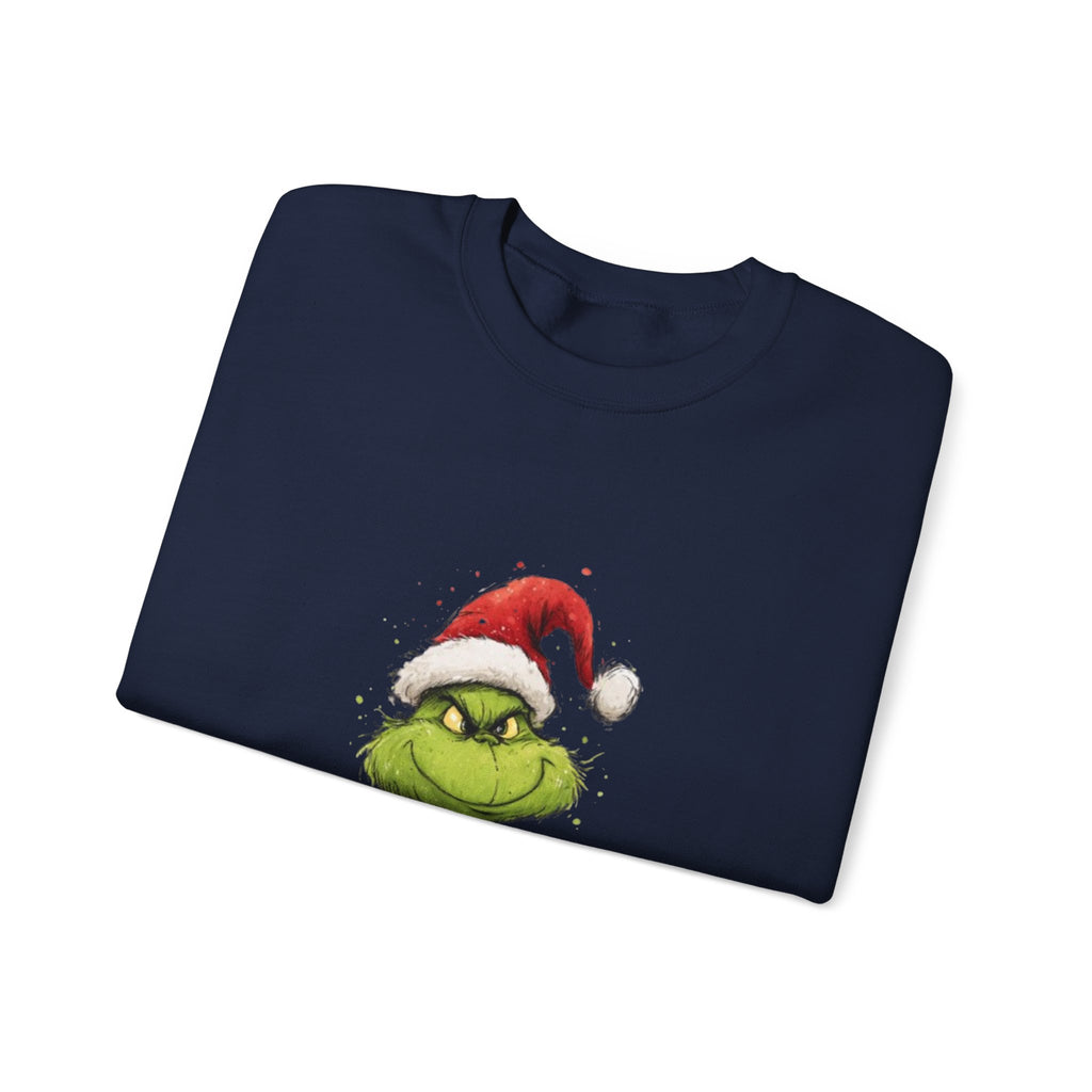 Grinch Santa 'Ho. Ho.' Crewneck Sweatshirt