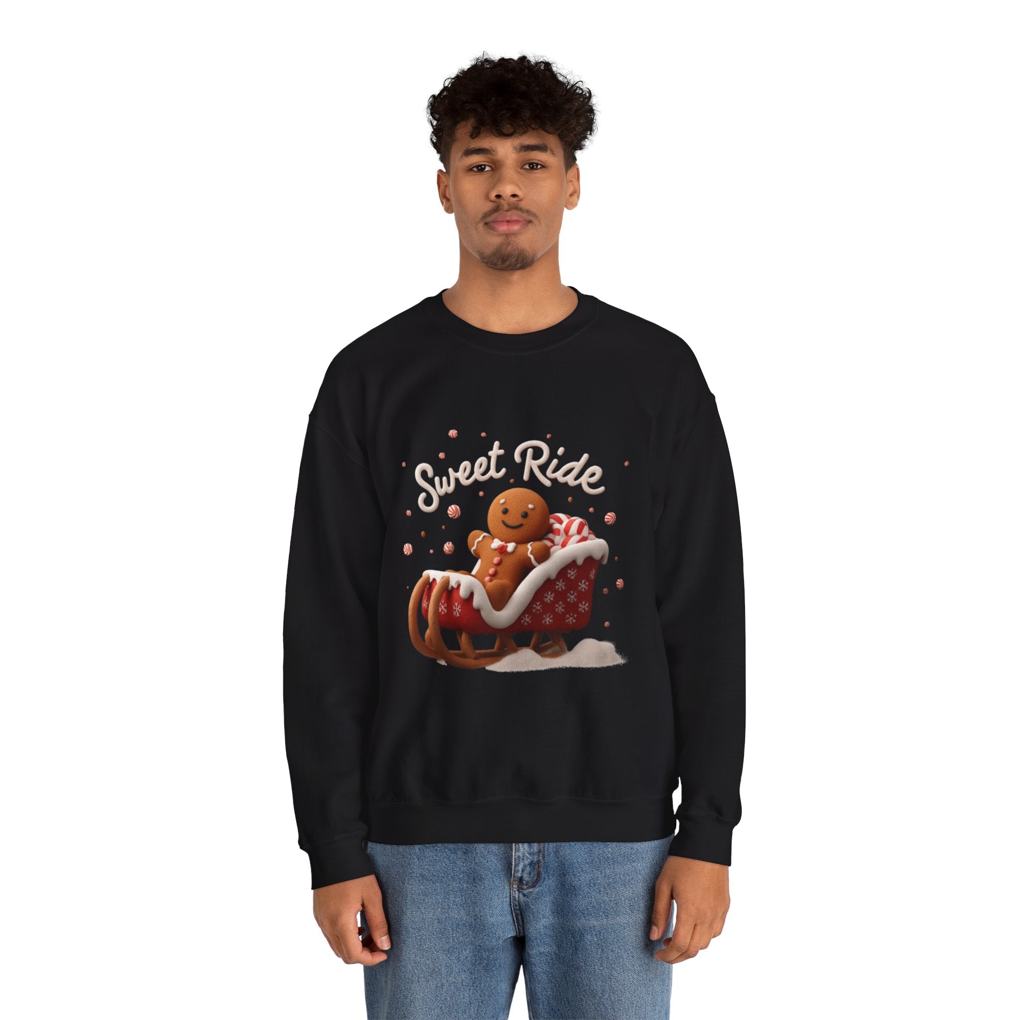 Gingerbread 'Sweet Ride' Crewneck Sweatshirt