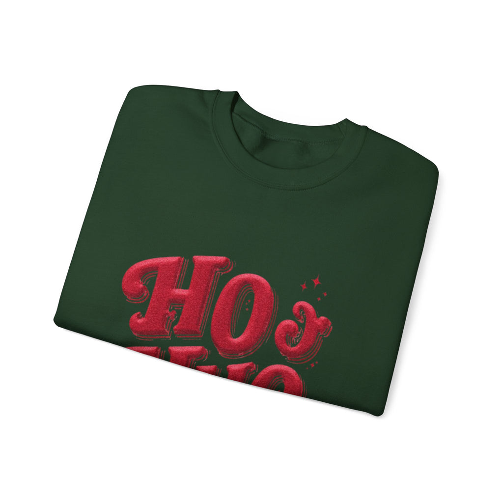 Ho Ho Ho Christmas Sweatshirt — Festive Holiday Crewneck