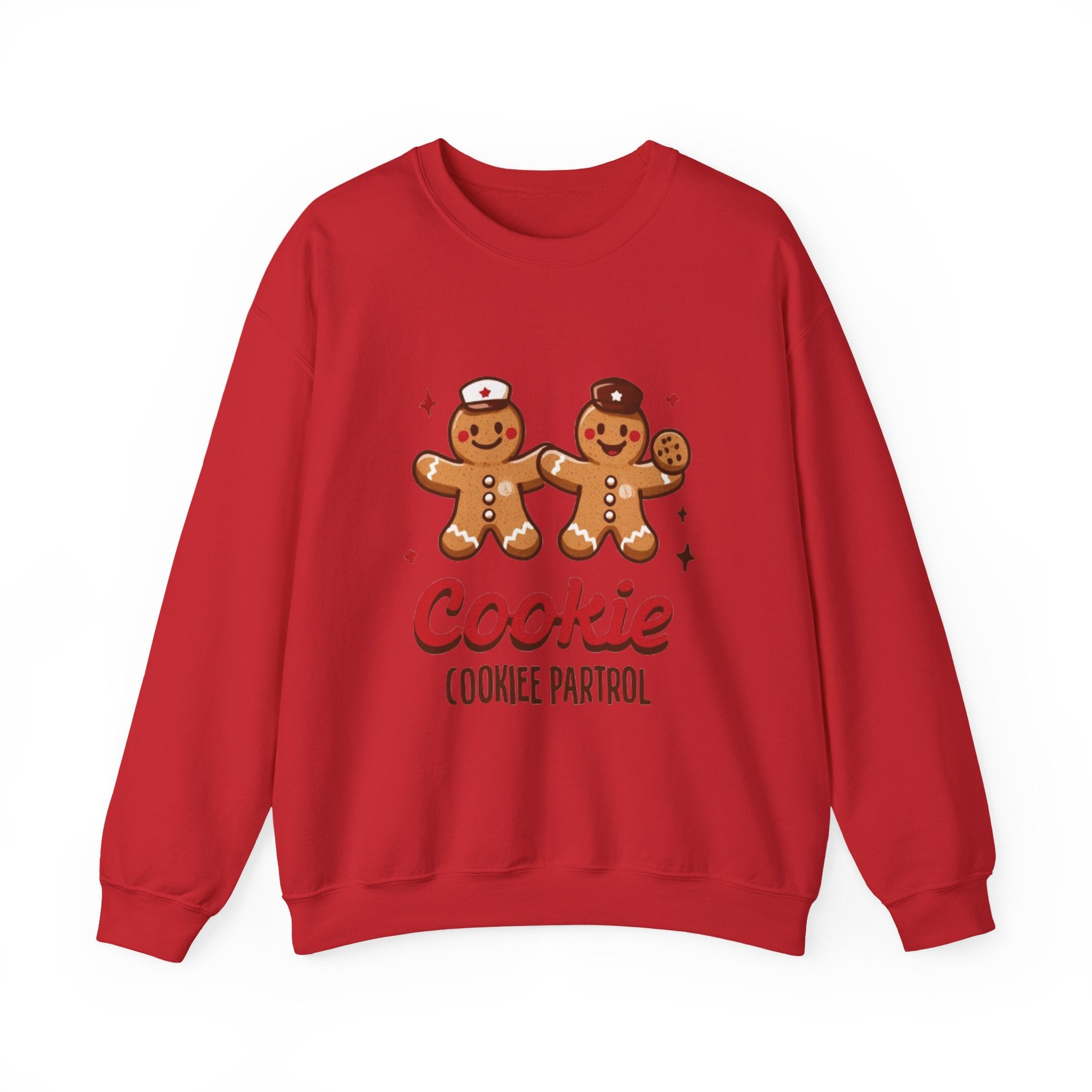 Cookie Patrol Sweatshirt — Gingerbread Cookie Crewneck