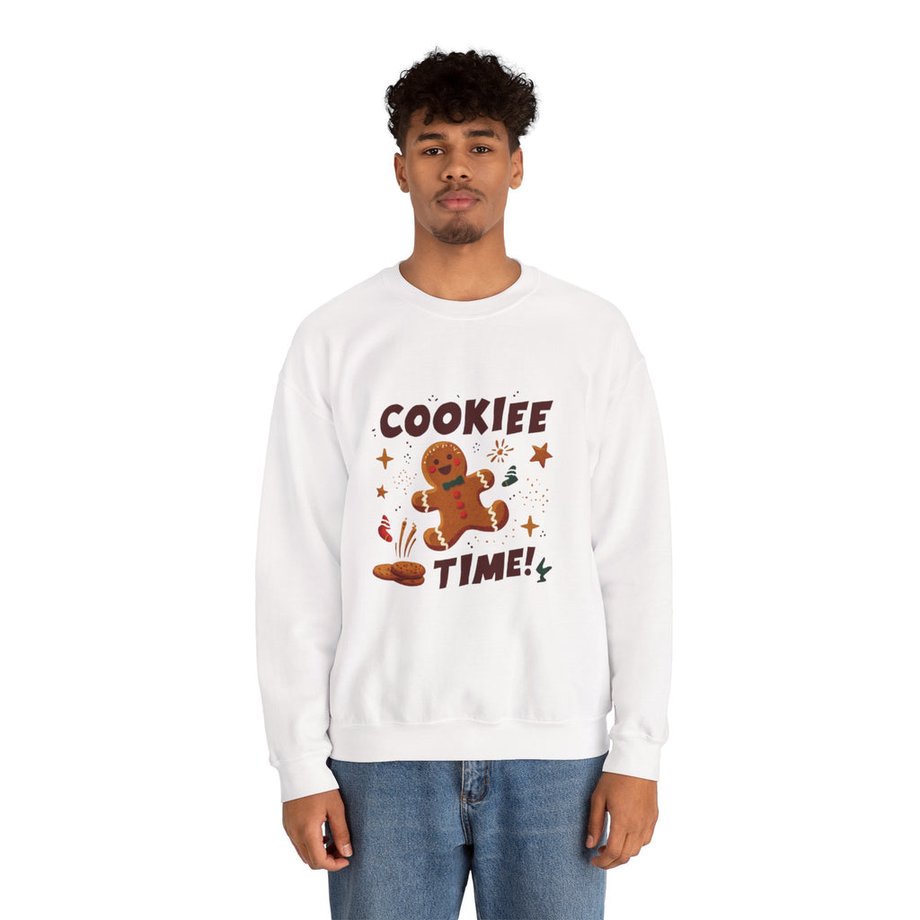 Cookie Time Sweatshirt — Gingerbread Holiday Crewneck