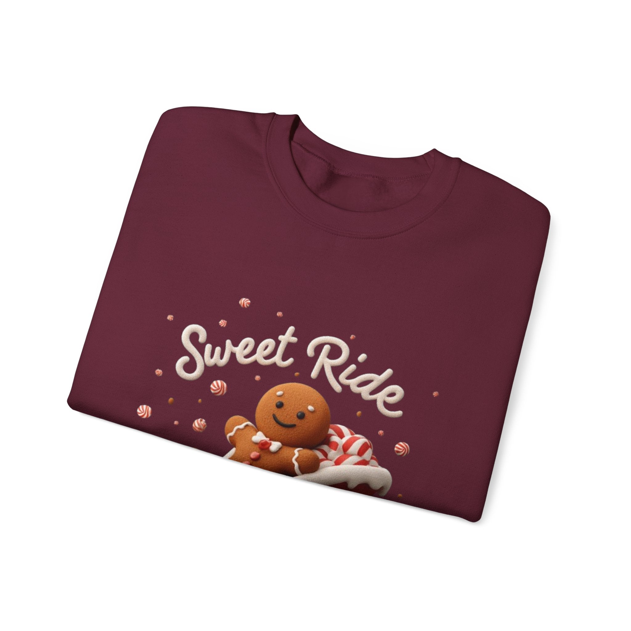 Gingerbread 'Sweet Ride' Crewneck Sweatshirt