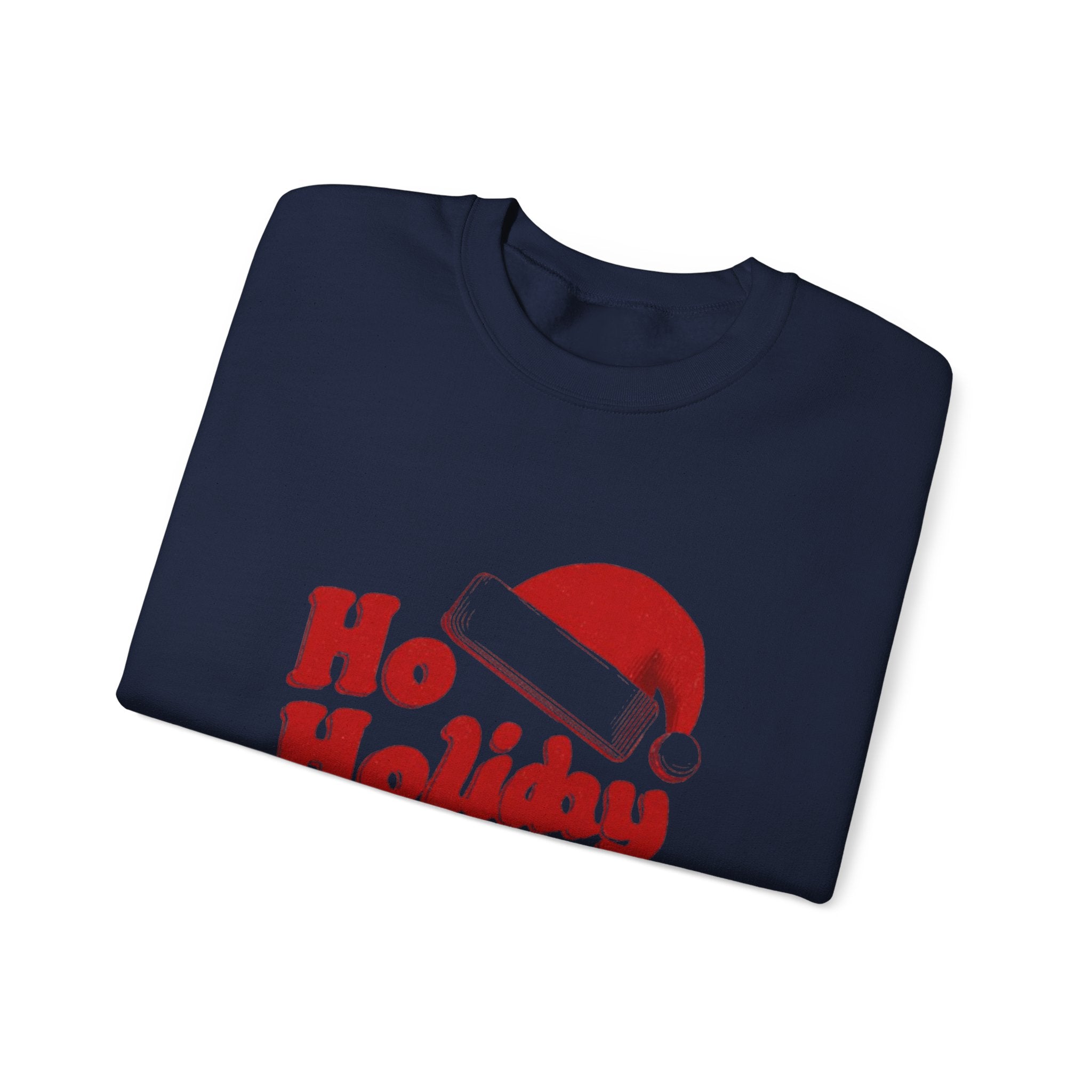 Holiday Mood Sweatshirt — 'Ho Holiday Mood' Christmas Crewneck