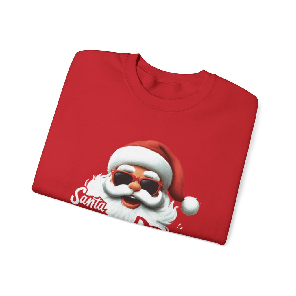 Santa Hotos Sweatshirt – Funny Christmas Santa Photo Crewneck