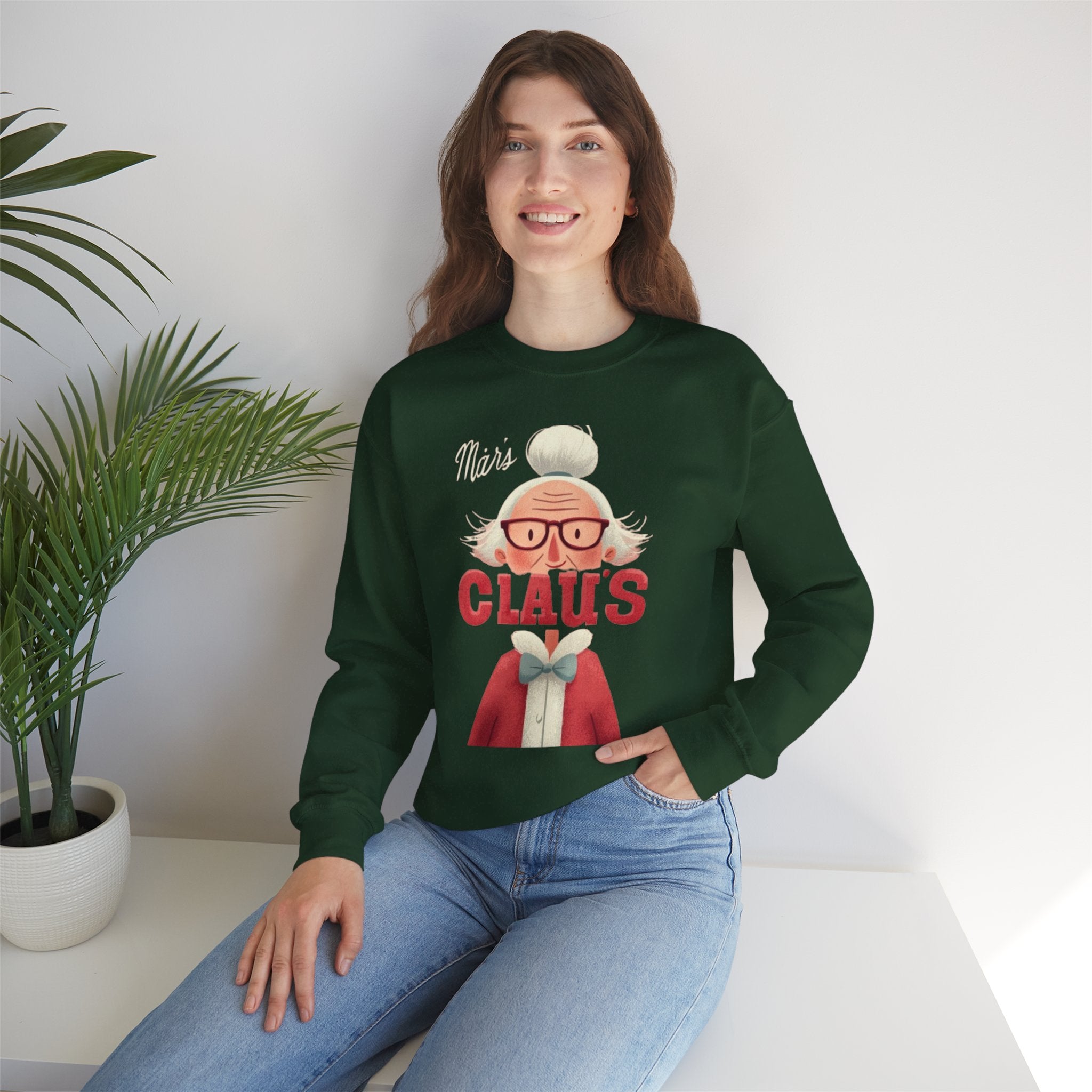 Santa Claus Vintage Crewneck Sweatshirt – Retro