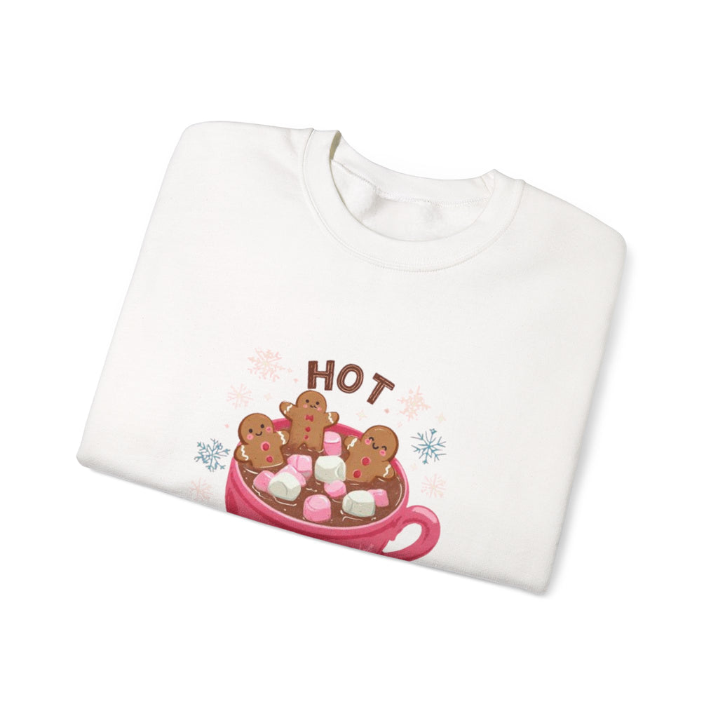 Sweatshirt — "Hot Chocolate Club" Cozy Winter Crewneck