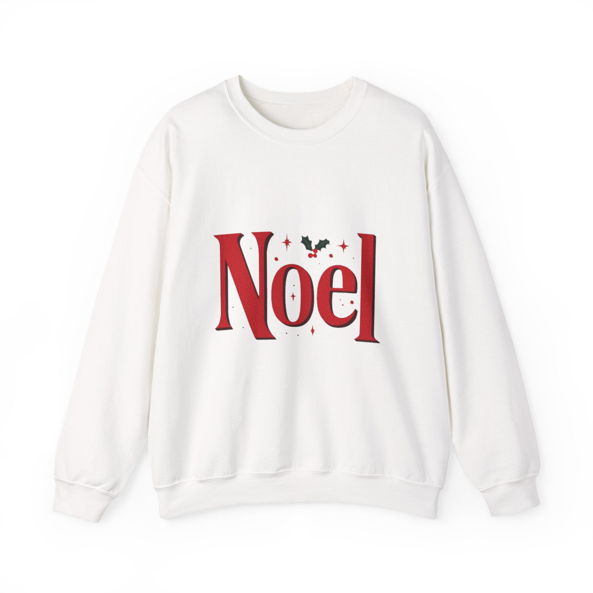 Noel Christmas Sweatshirt — Festive Holly Holiday Crewneck