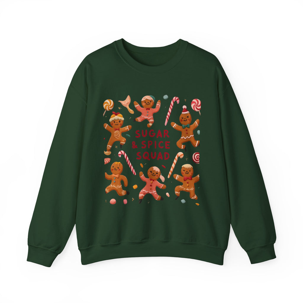 Sugar & Spice Squad Sweatshirt — Gingerbread Holiday Crewneck