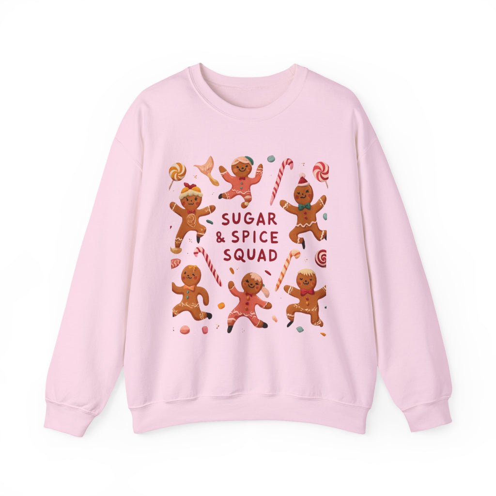Sugar & Spice Squad Sweatshirt — Gingerbread Holiday Crewneck
