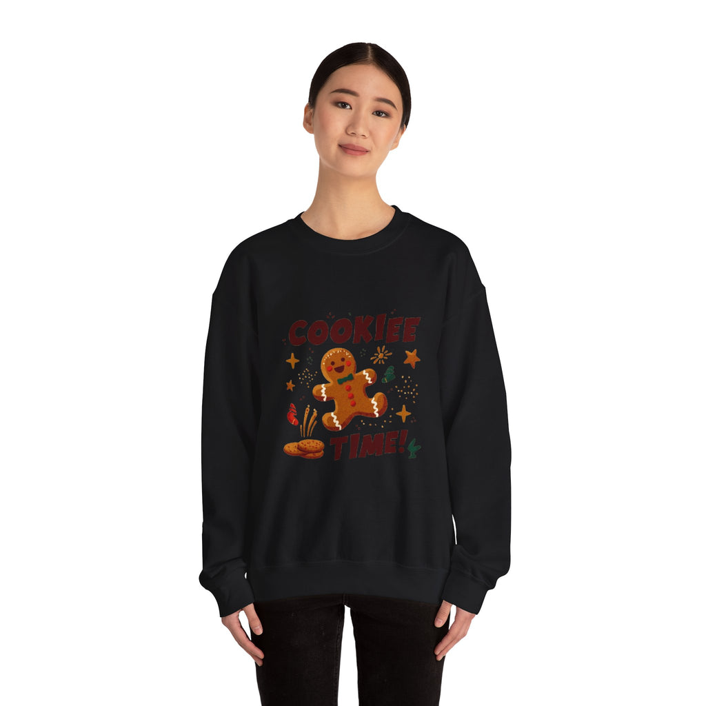 Cookie Time Sweatshirt — Gingerbread Holiday Crewneck