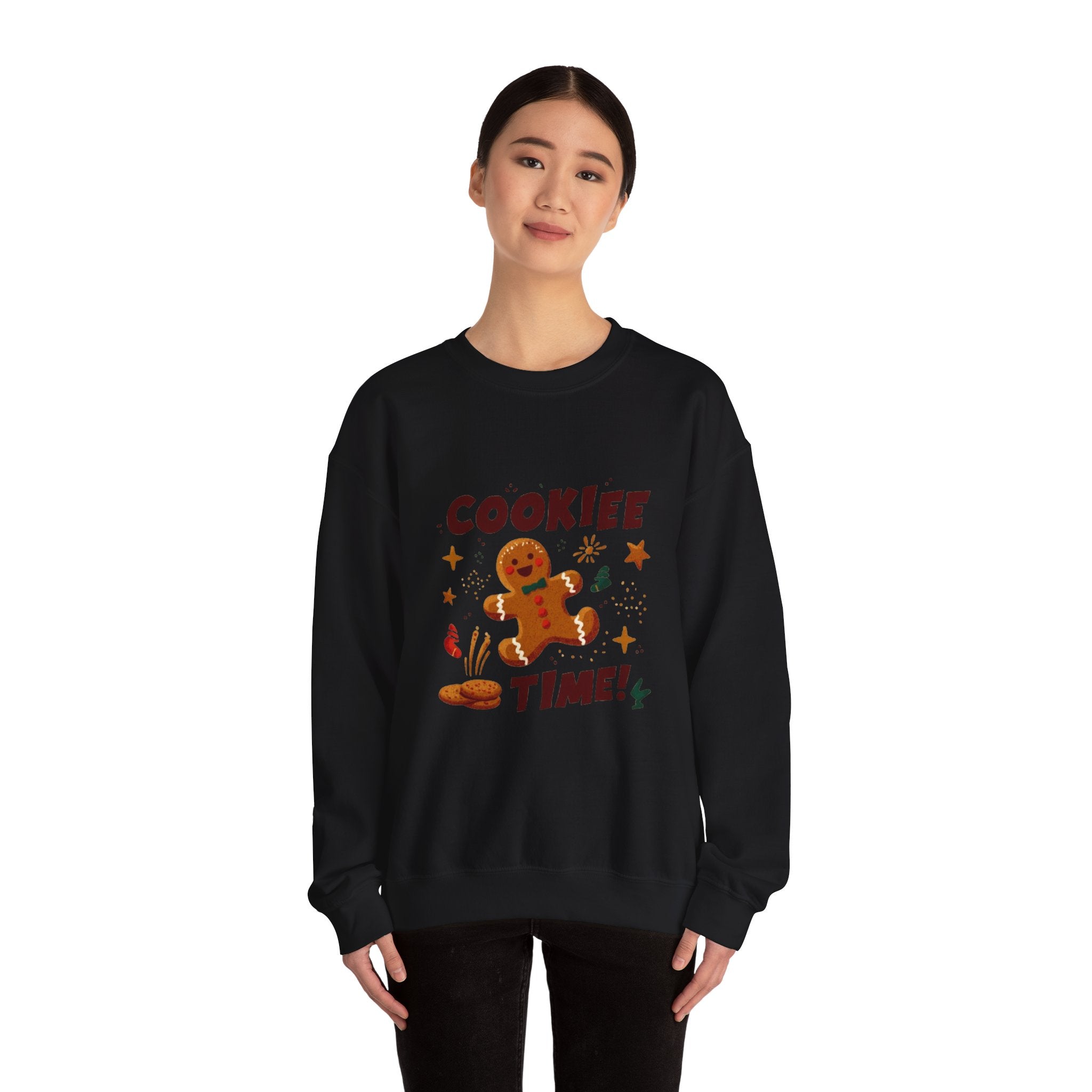 Cookie Time Sweatshirt — Gingerbread Holiday Crewneck