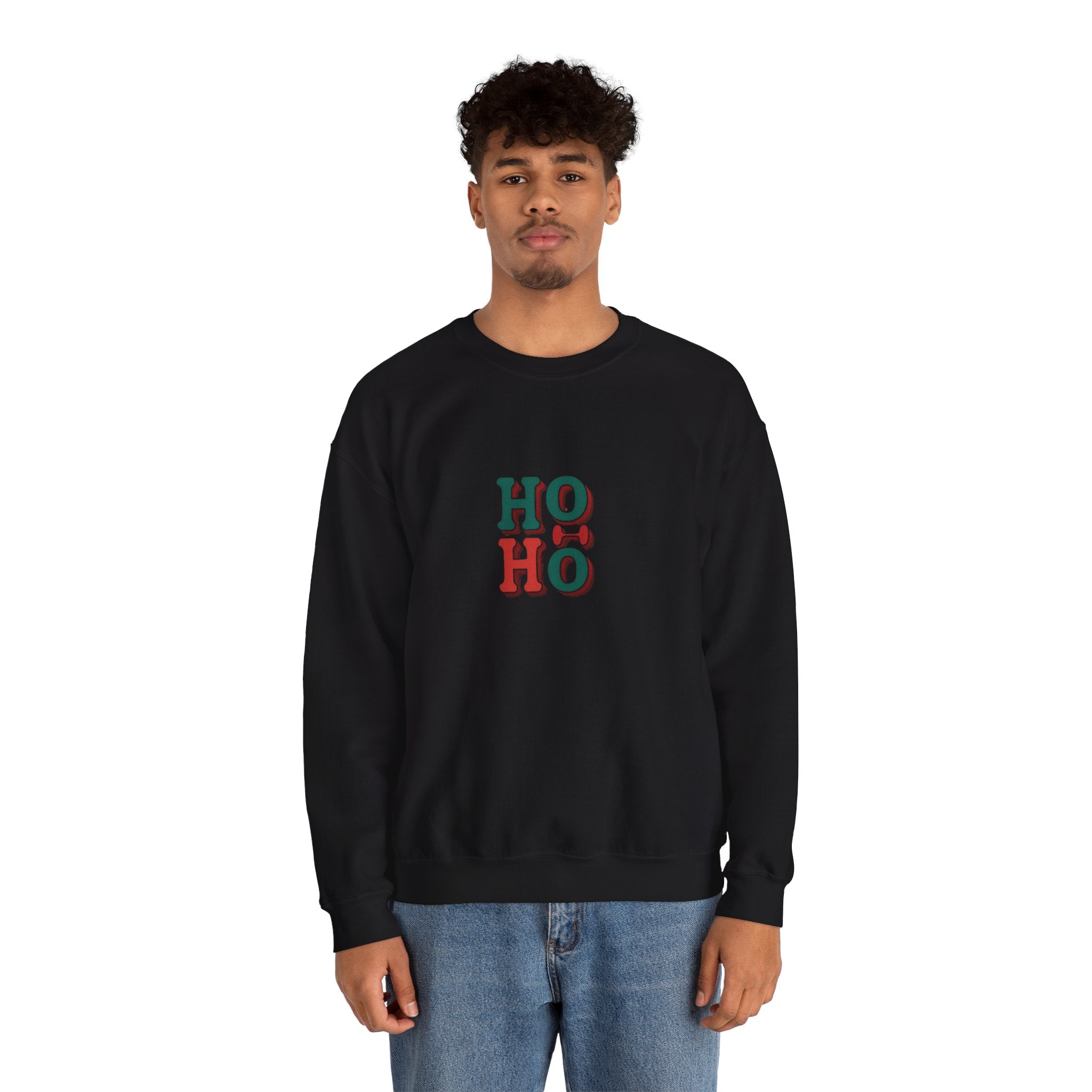 Ho Ho Christmas Sweatshirt — Festive Holiday Crewneck