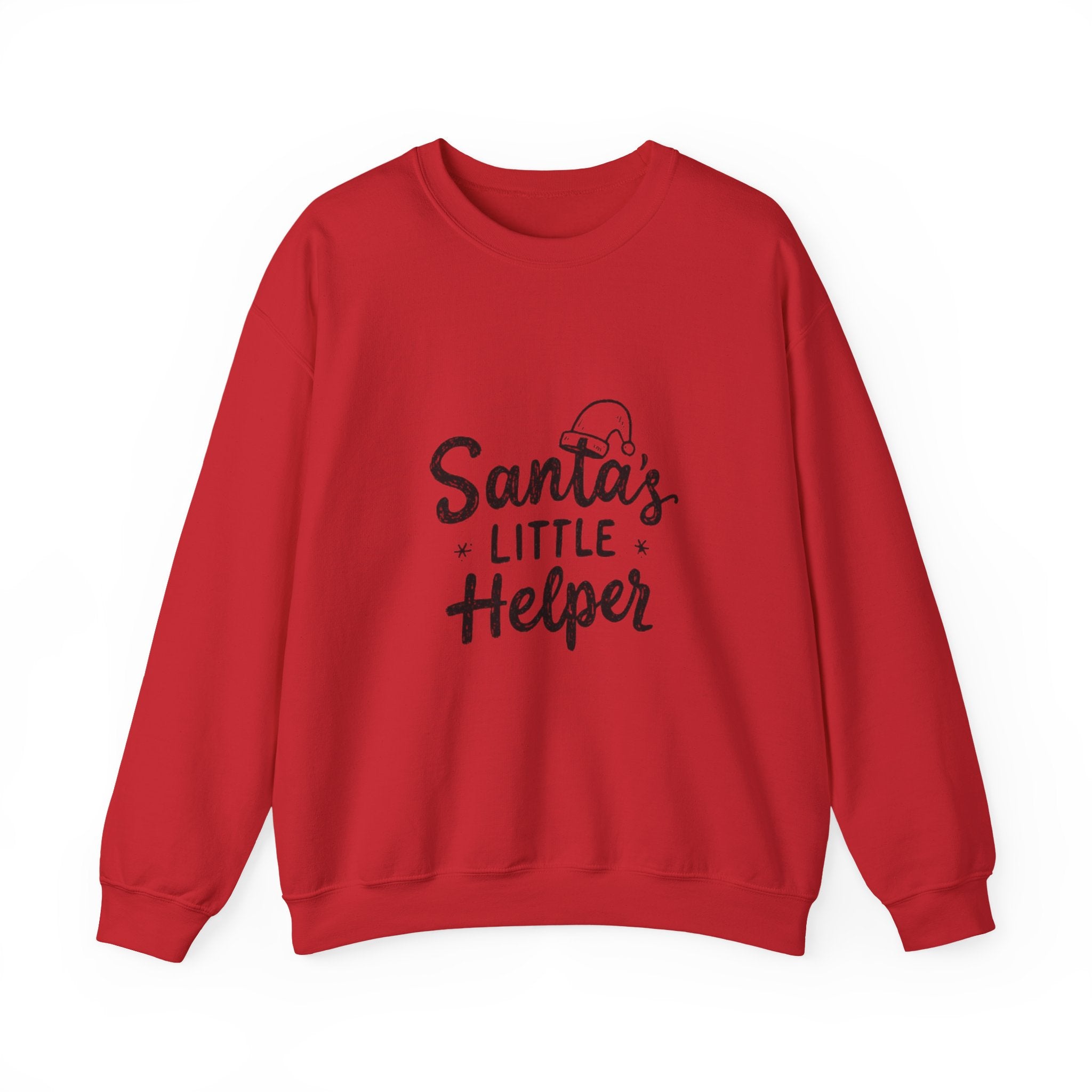 Santa's Little Helper Sweatshirt – Holiday Crewneck for Kids & Family