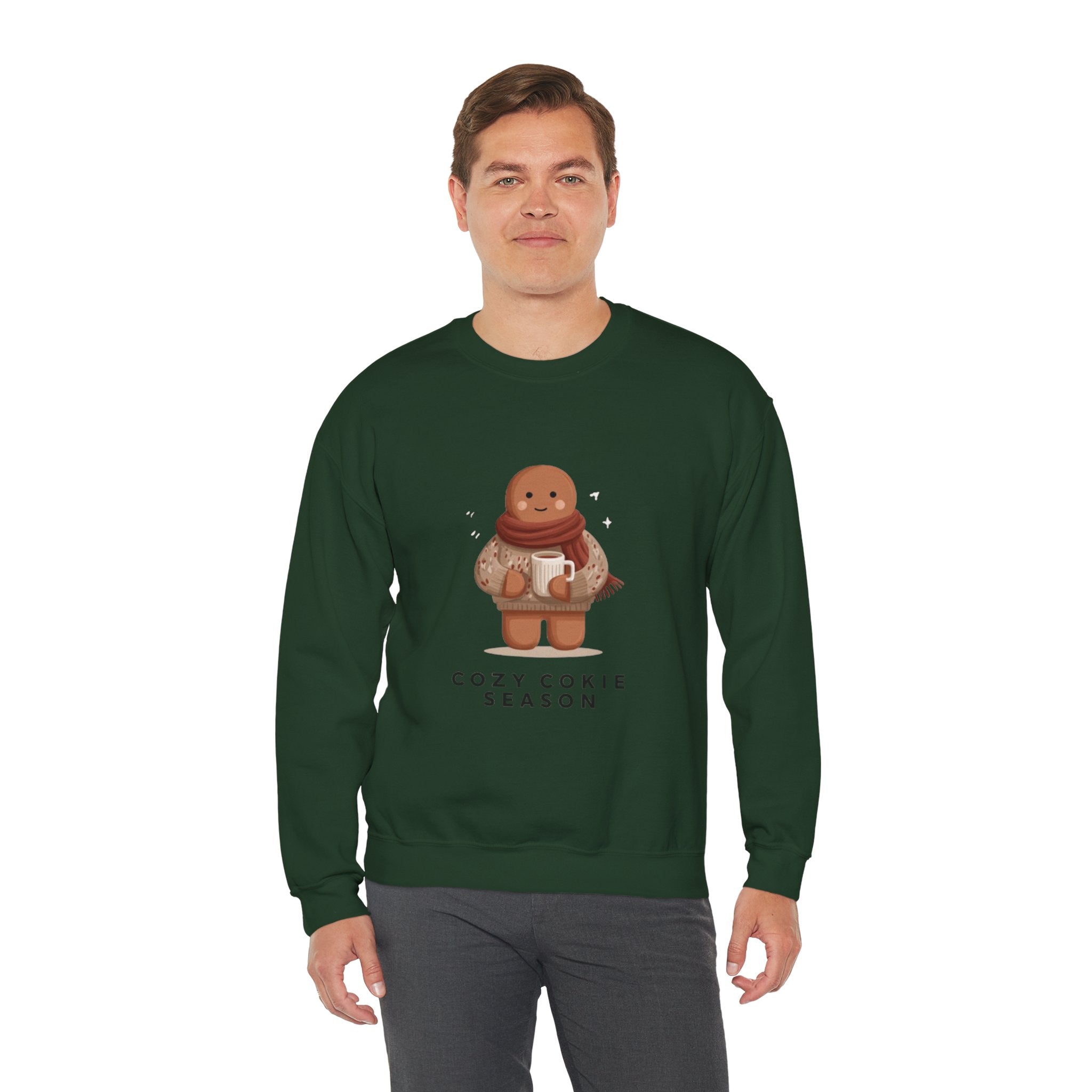 Gingerbread 'Cozy Cookie Season' Crewneck Sweatshirt