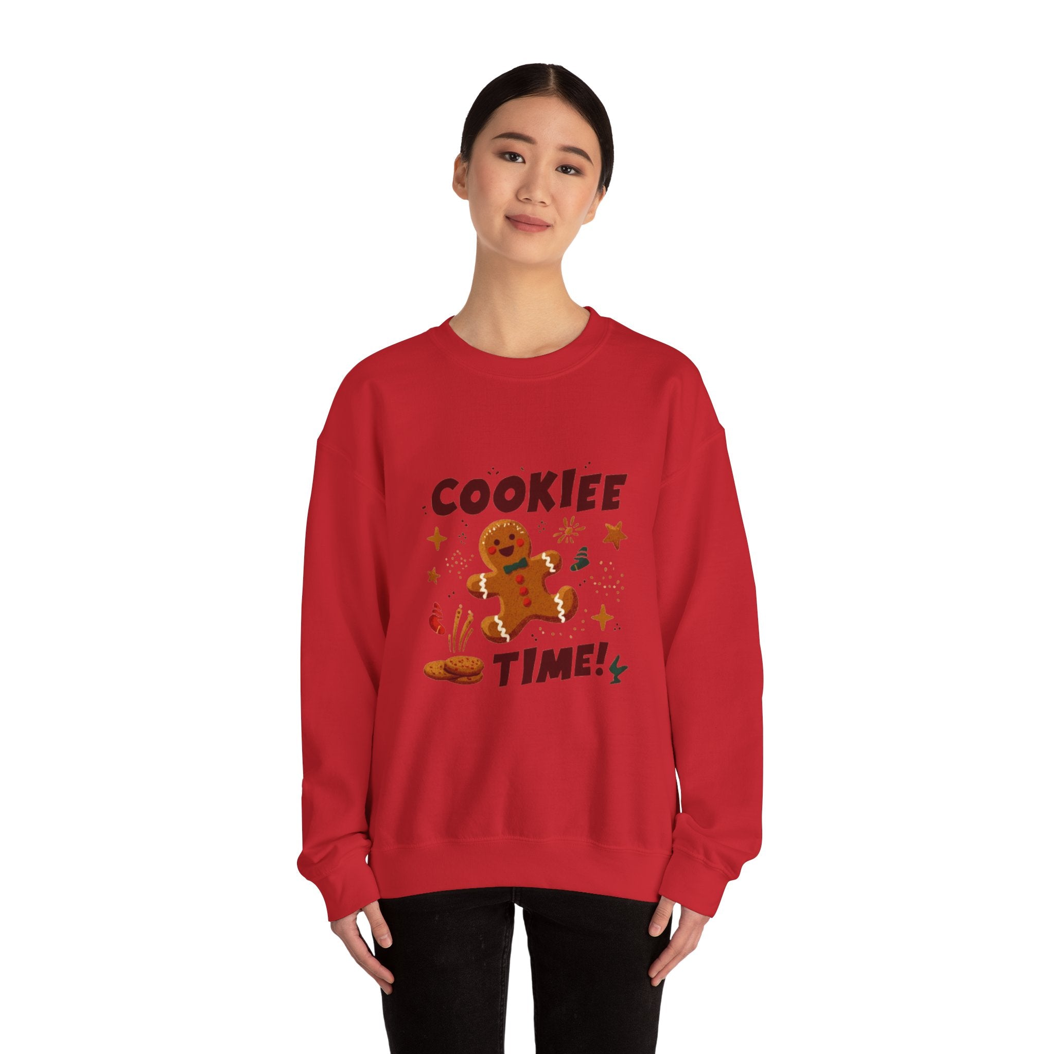 Cookie Time Sweatshirt — Gingerbread Holiday Crewneck