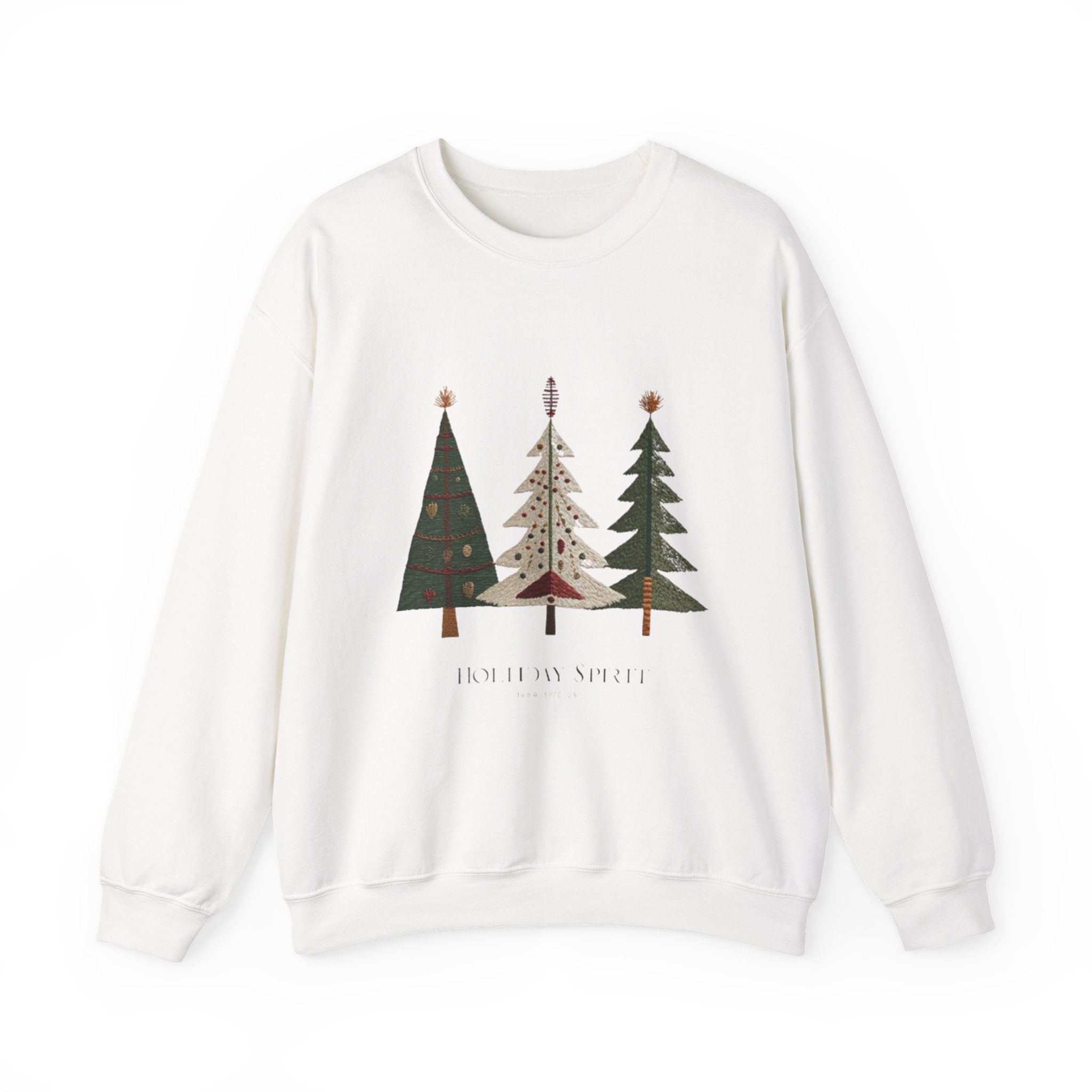 Christmas Tree Trio Sweatshirt – Joy to My Soul Holiday Crewneck