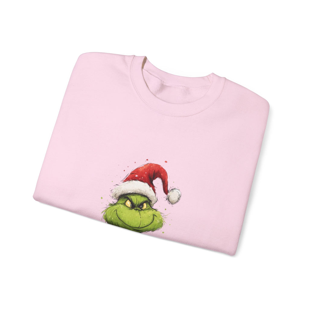 Grinch Santa 'Ho. Ho.' Crewneck Sweatshirt