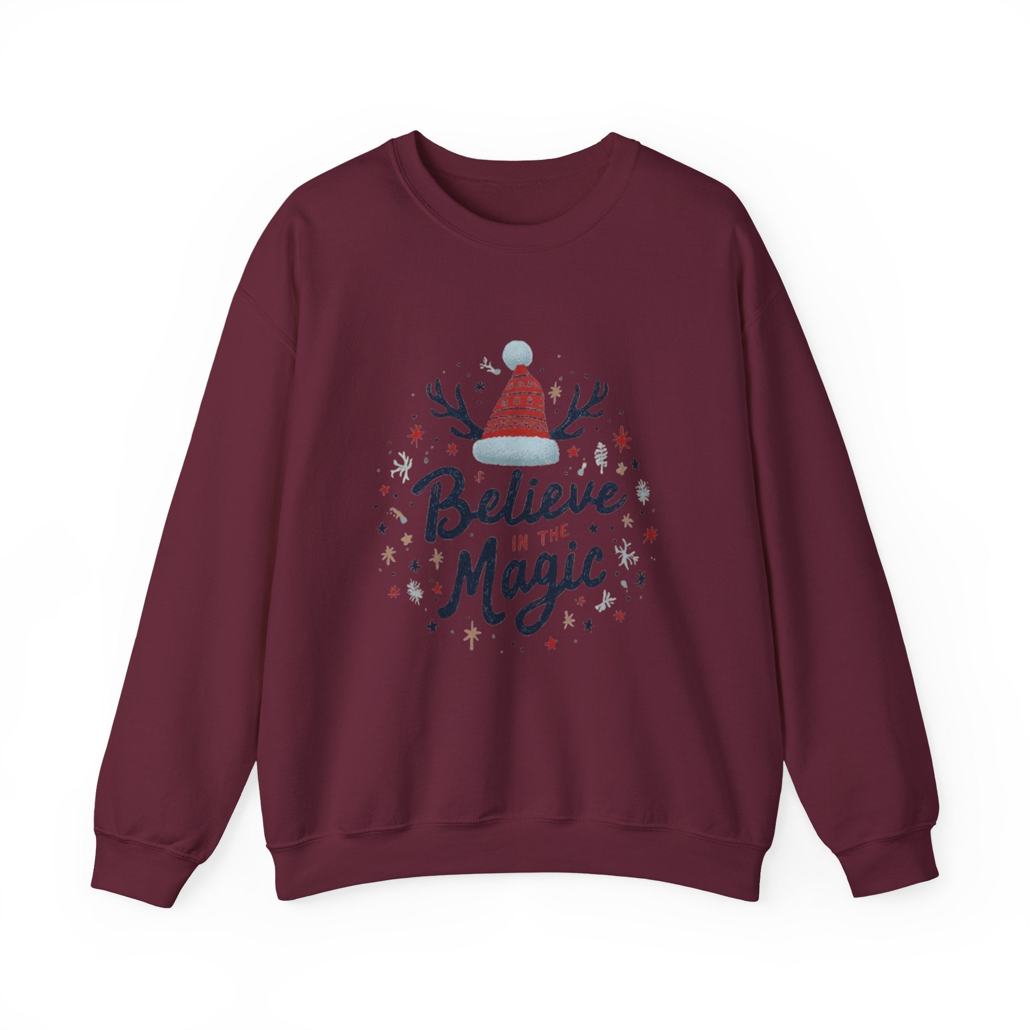 Believe in the Magic Sweatshirt — Cozy Holiday Crewneck