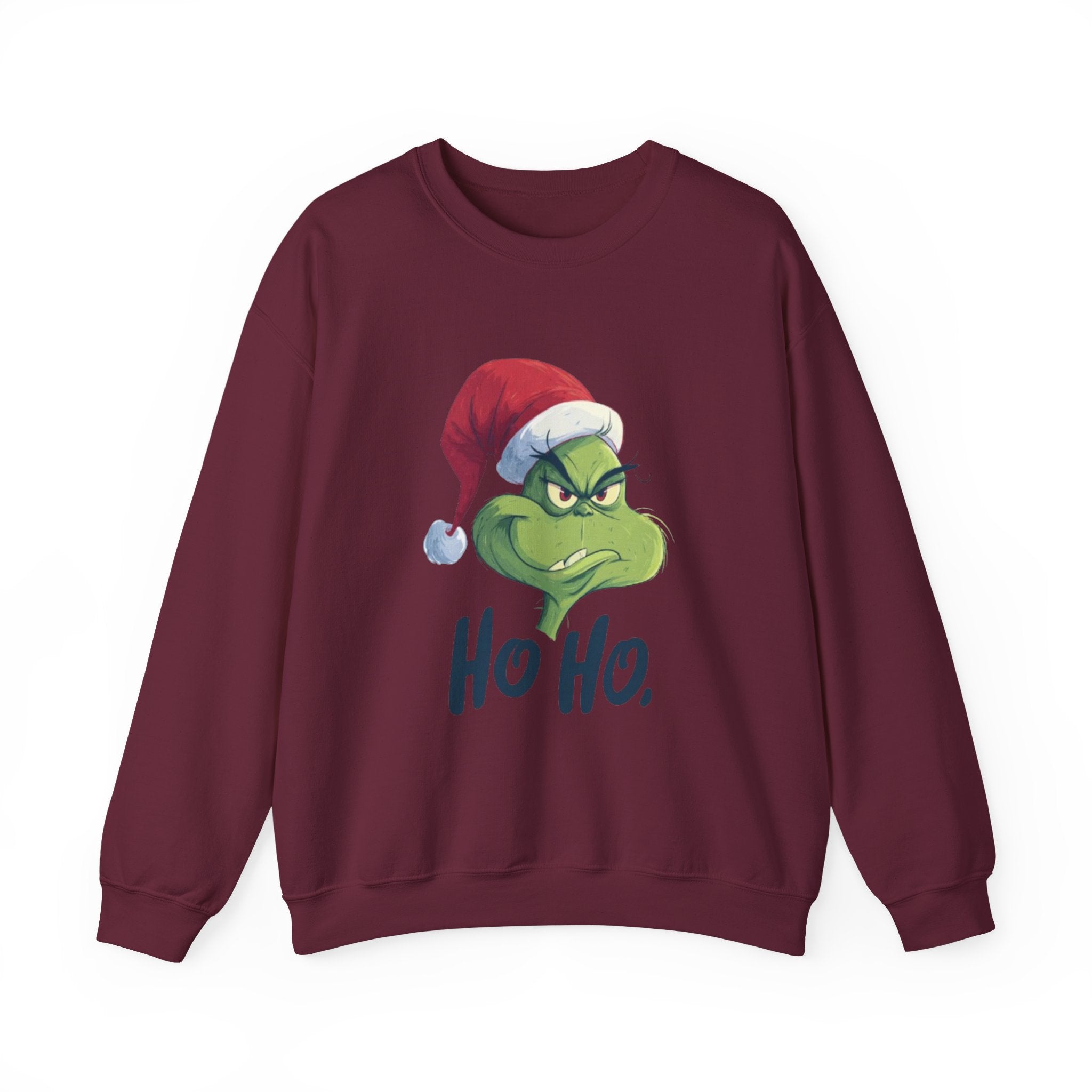 Grumpy Grinch 'Ho Ho.' Crewneck Sweatshirt