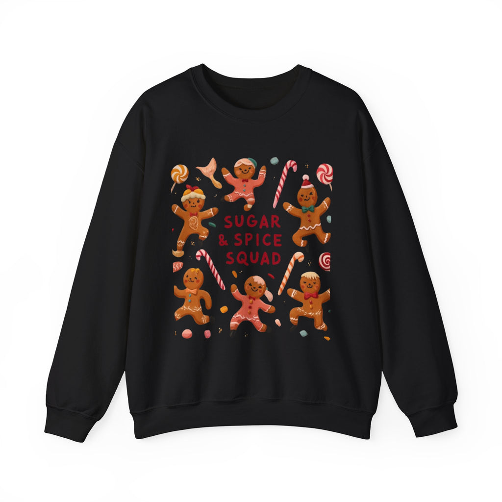Sugar & Spice Squad Sweatshirt — Gingerbread Holiday Crewneck