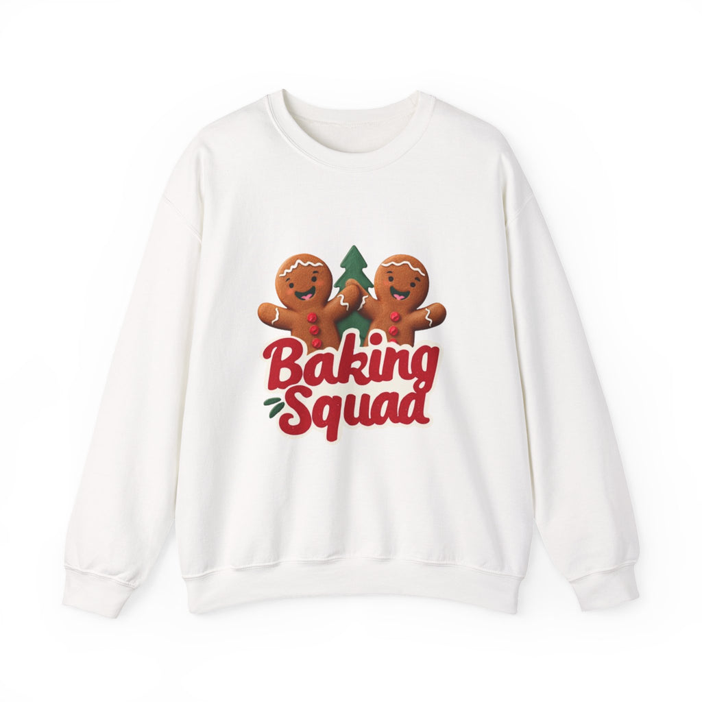 Baking Squad Sweatshirt — Cute Gingerbread Holiday Crewneck