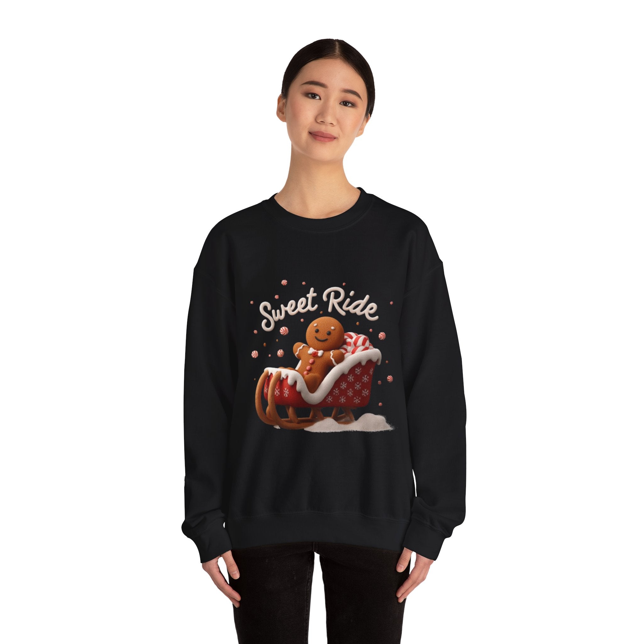 Gingerbread 'Sweet Ride' Crewneck Sweatshirt