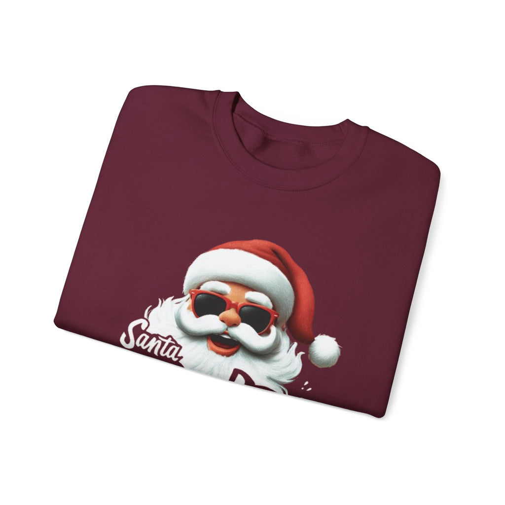 Santa Hotos Sweatshirt – Funny Christmas Santa Photo Crewneck