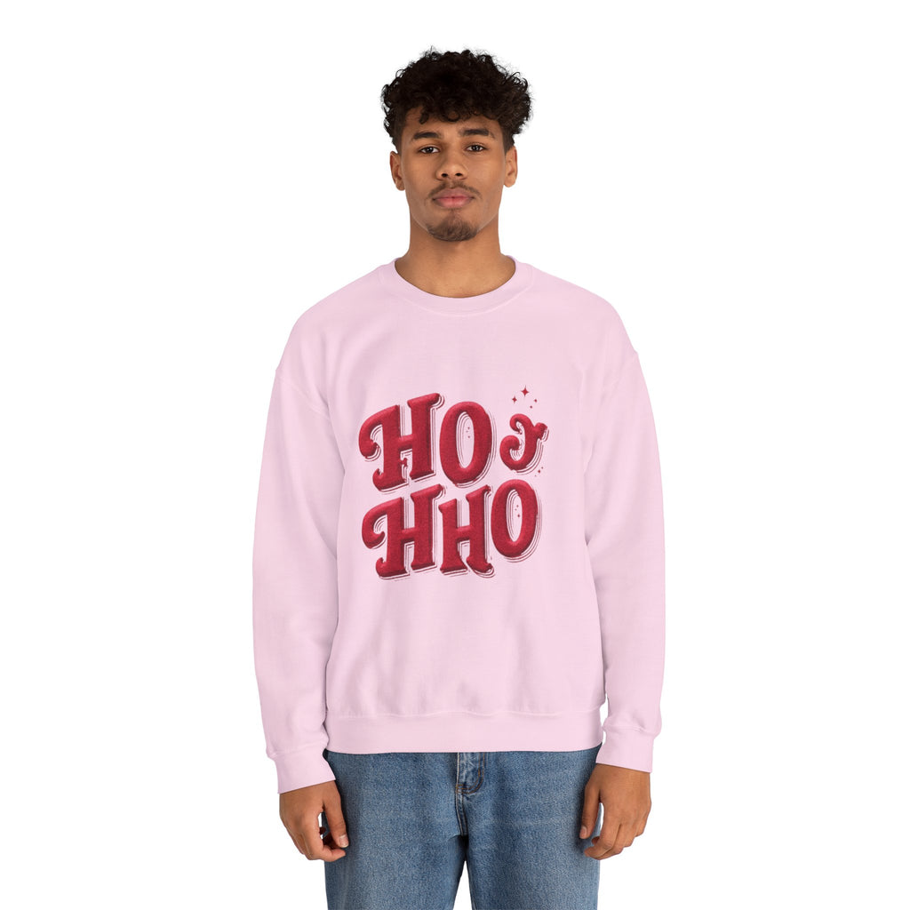 Ho Ho Ho Christmas Sweatshirt — Festive Holiday Crewneck